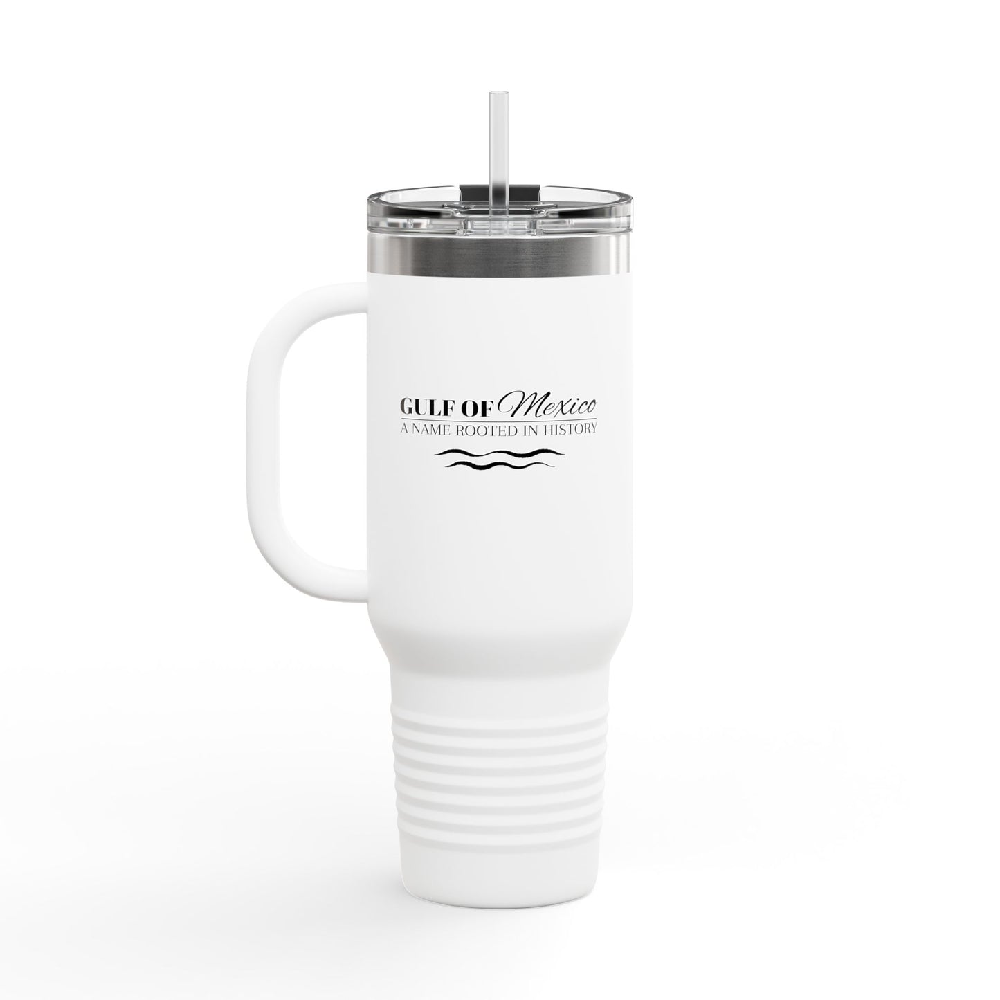 Gulf of Mexico A Name Rooted in History Insulated Travel Mug - 40oz