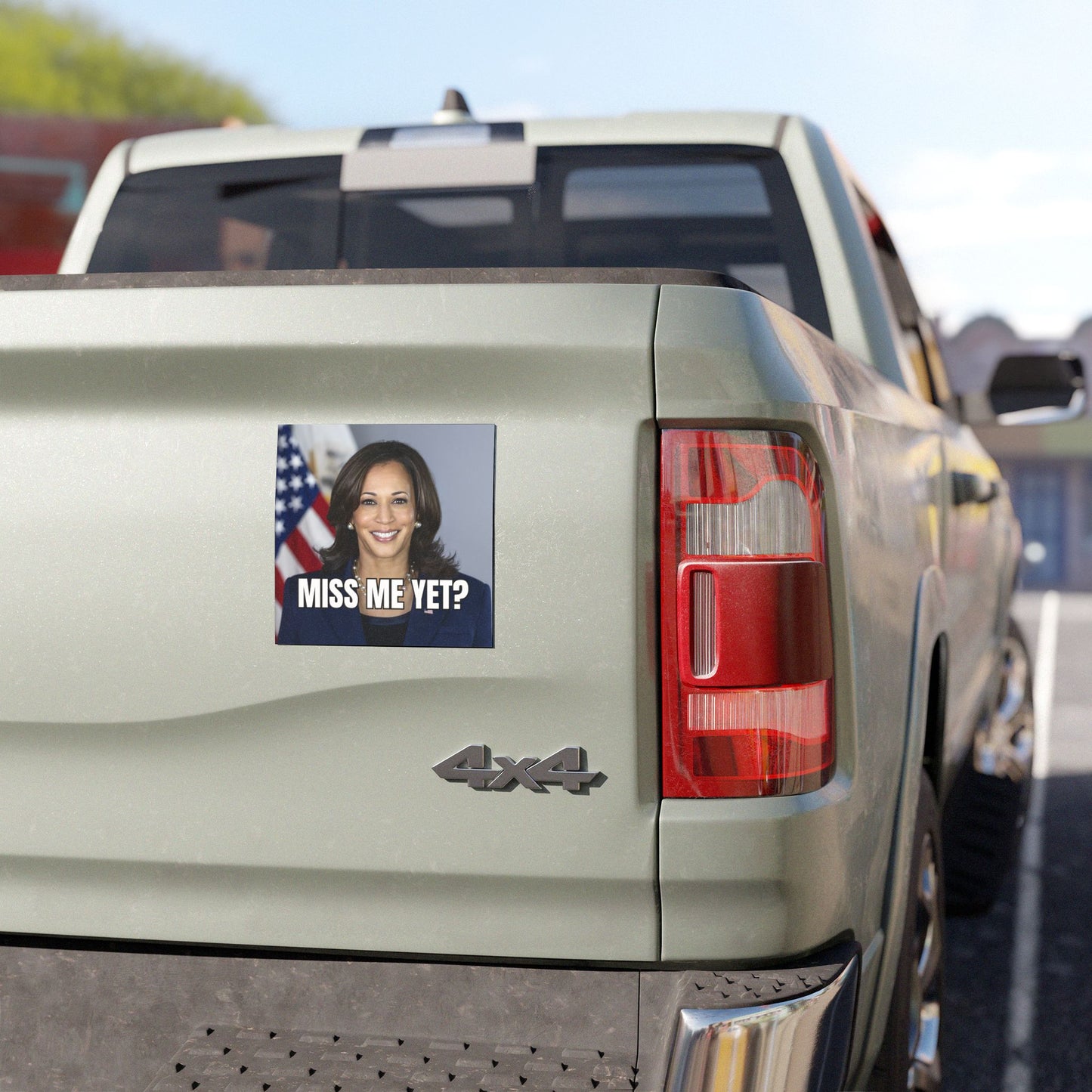 Political Car Magnet - "Miss Me Yet?"