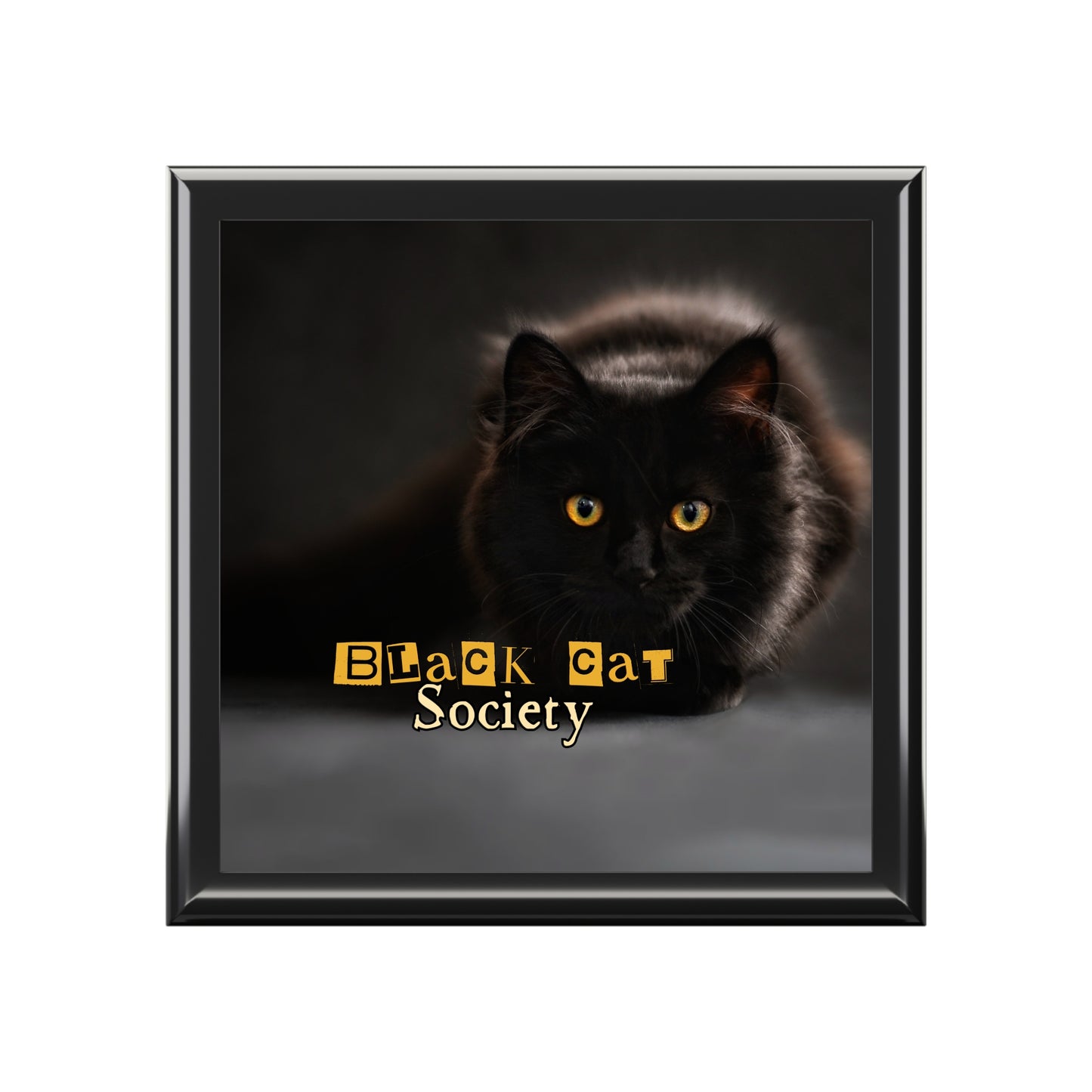 Black Cat Society Jewelry Box