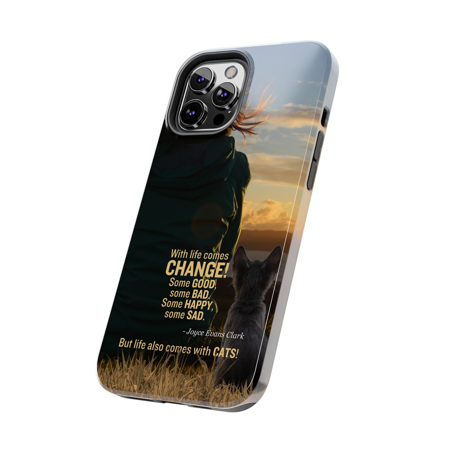 Life Comes with Cats Tough Phone Cases