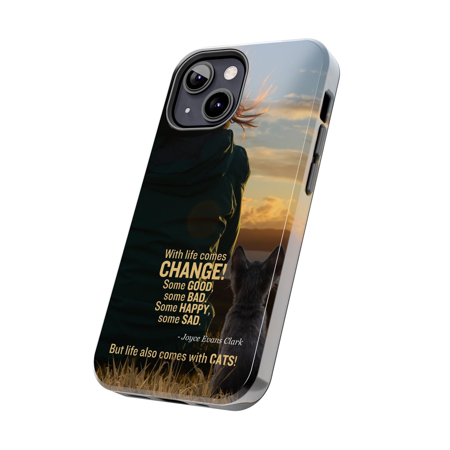 Life Comes with Cats Tough Phone Cases