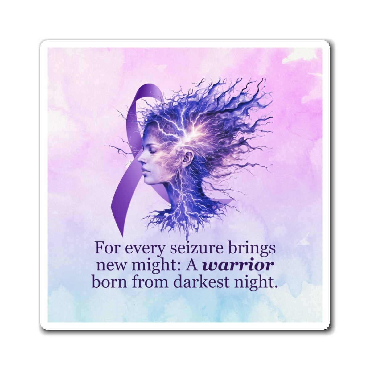 A Warrior Is Born Magnets - EpiAl's Shop