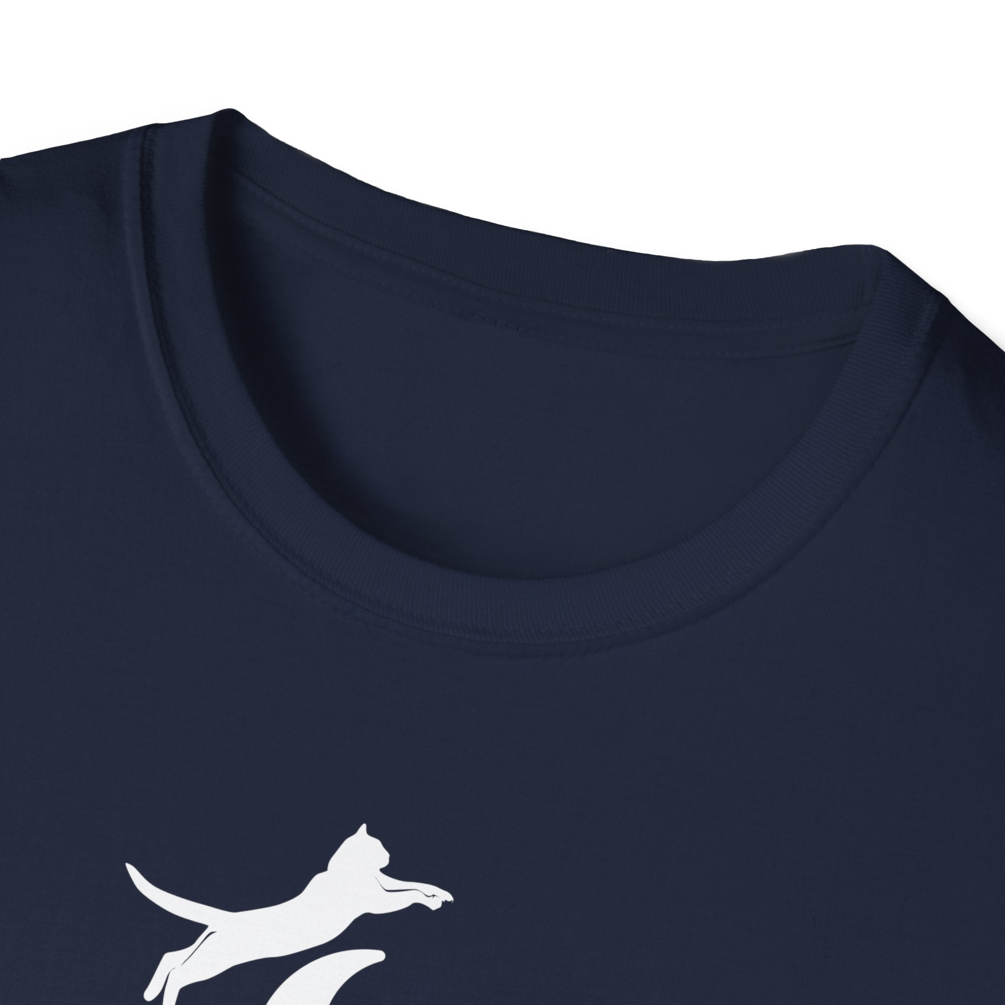 Cat Jumped Over the Moon Unisex Softstyle T-Shirt - EpiAl's Shop