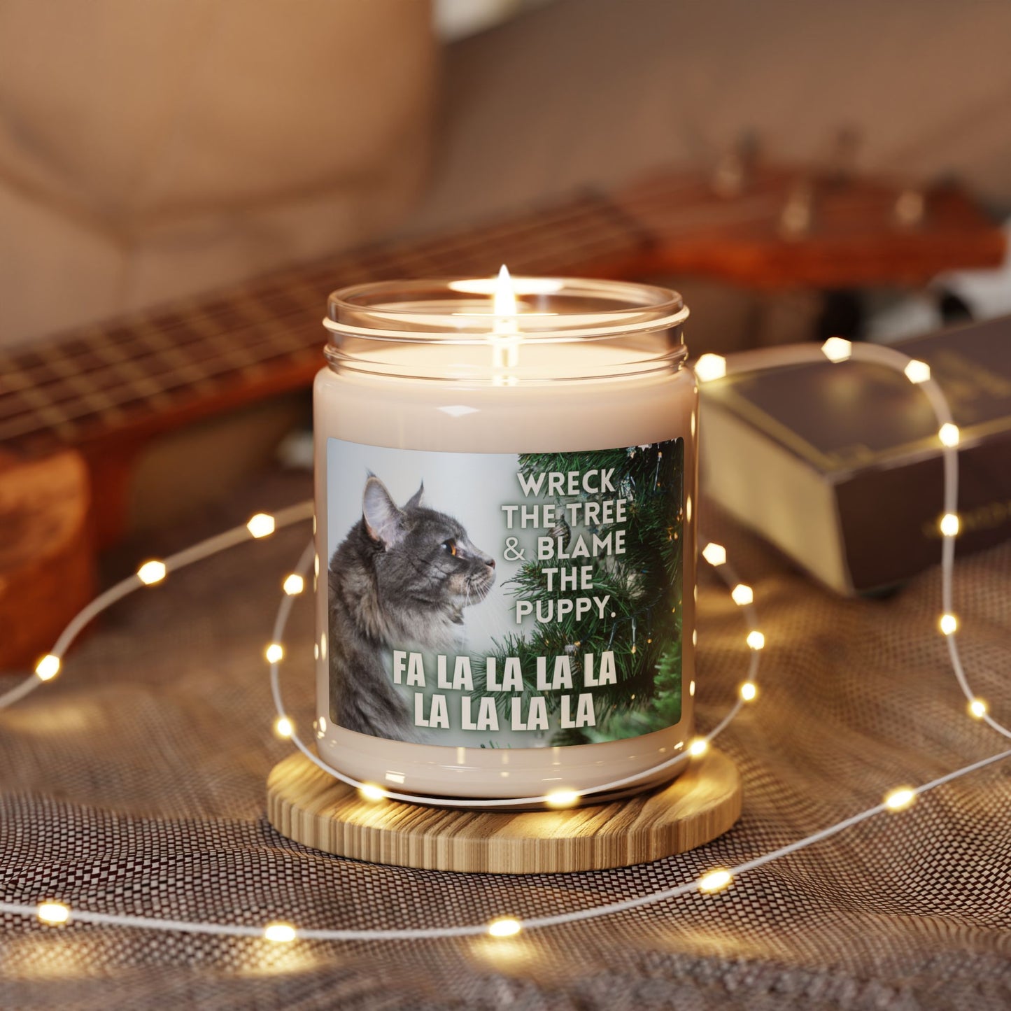 Wreck the Tree Scented Soy Candle, 9oz