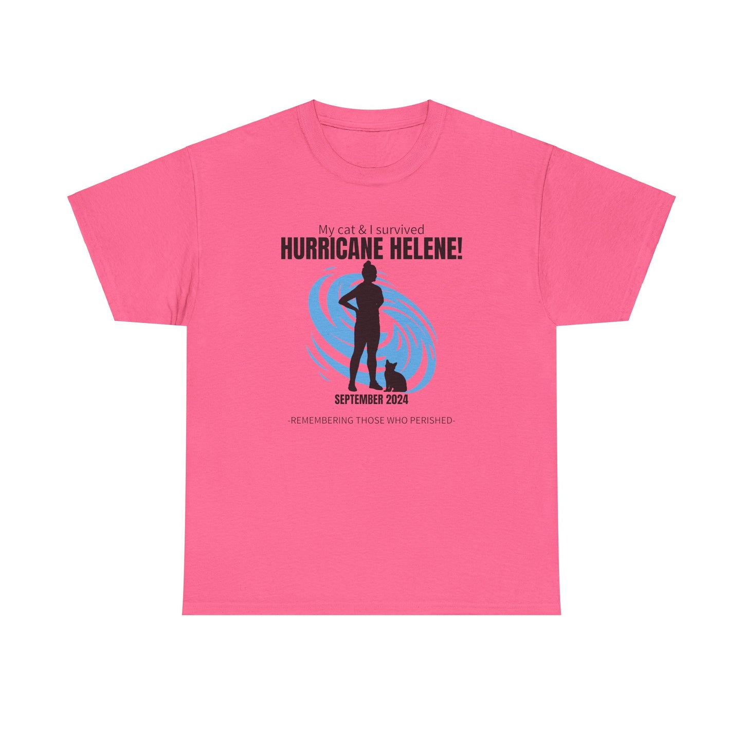 Hurricane Helene Survivor Unisex Heavy Cotton Tee