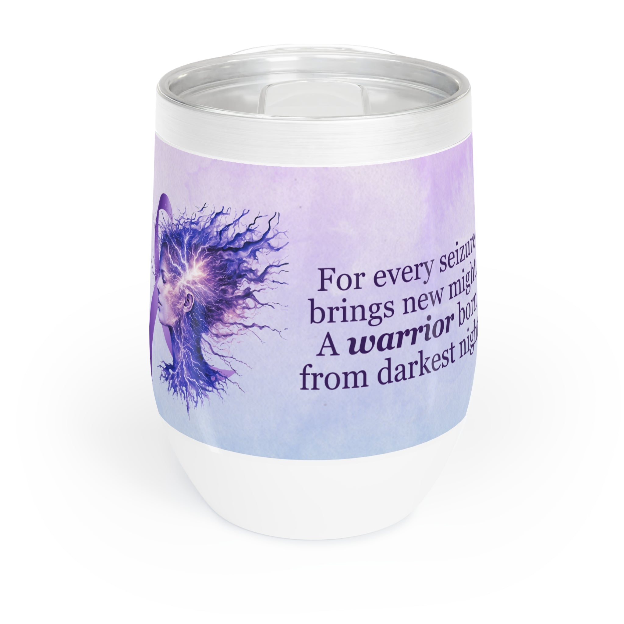 A Warrior is Born Chill Wine Tumbler - EpiAl's Shop