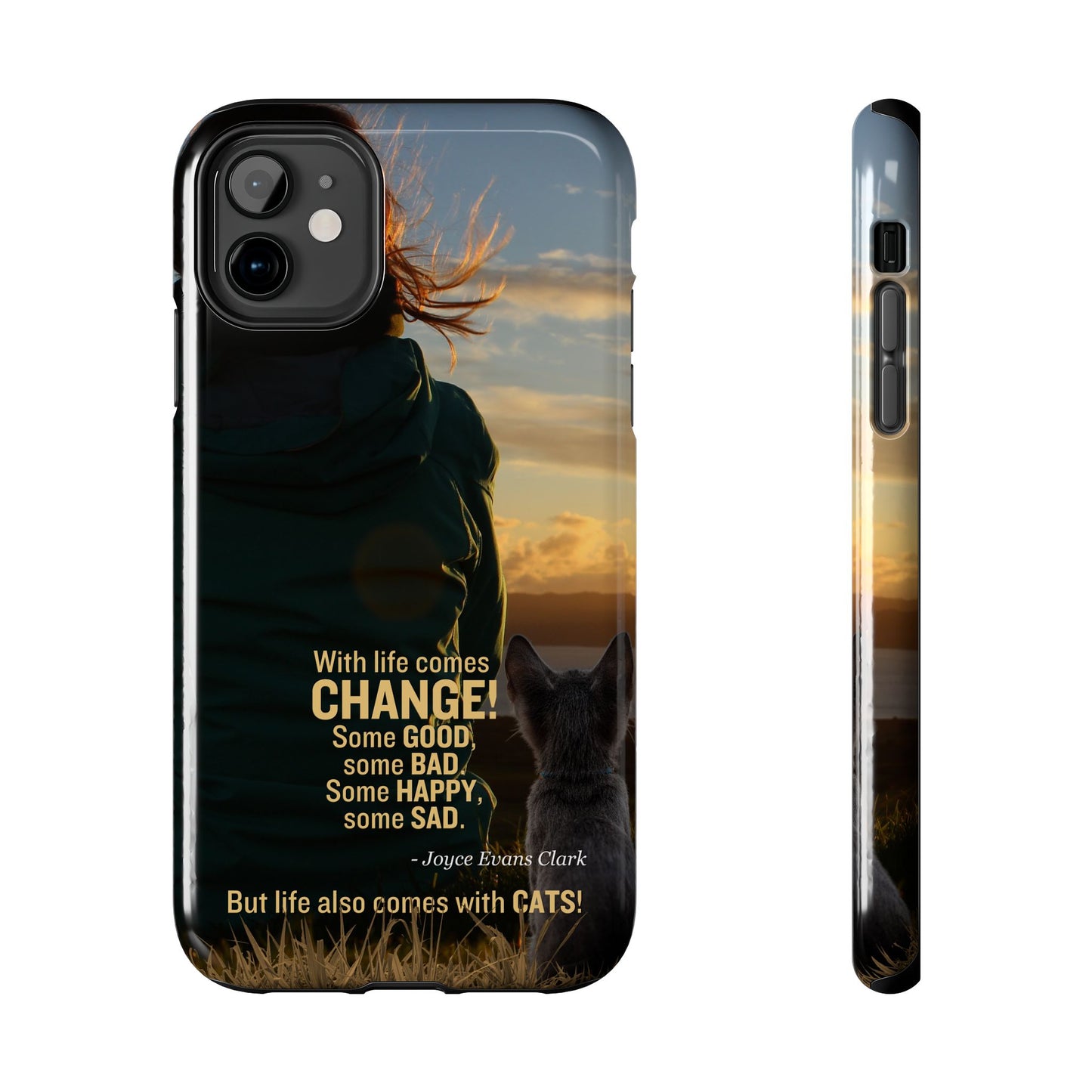 Life Comes with Cats Tough Phone Cases