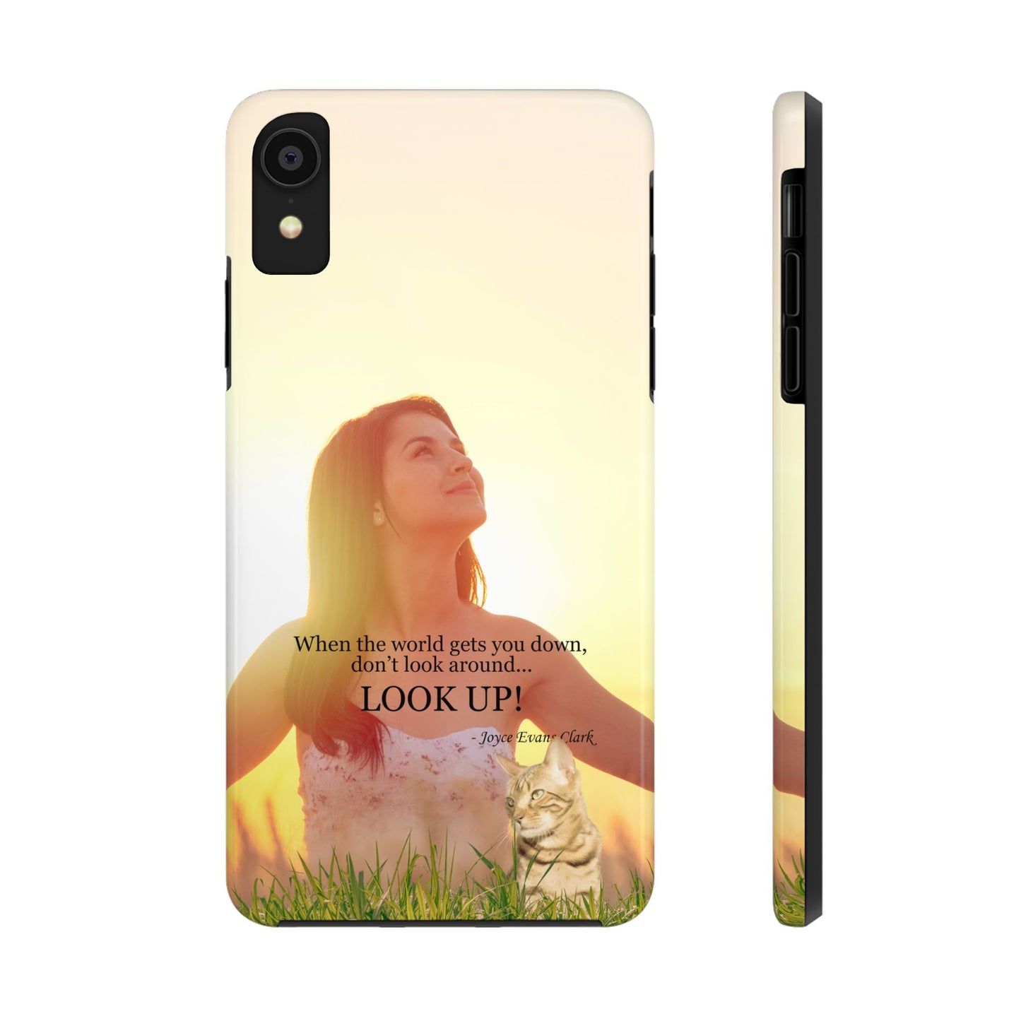 Don't Look Around - Look Up Tough Phone Cases
