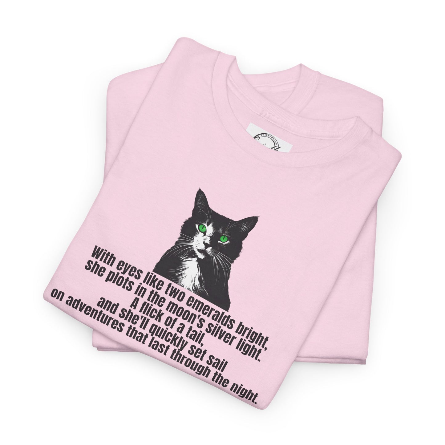 Emerald Eyed Mischief Unisex Heavy Cotton Tee