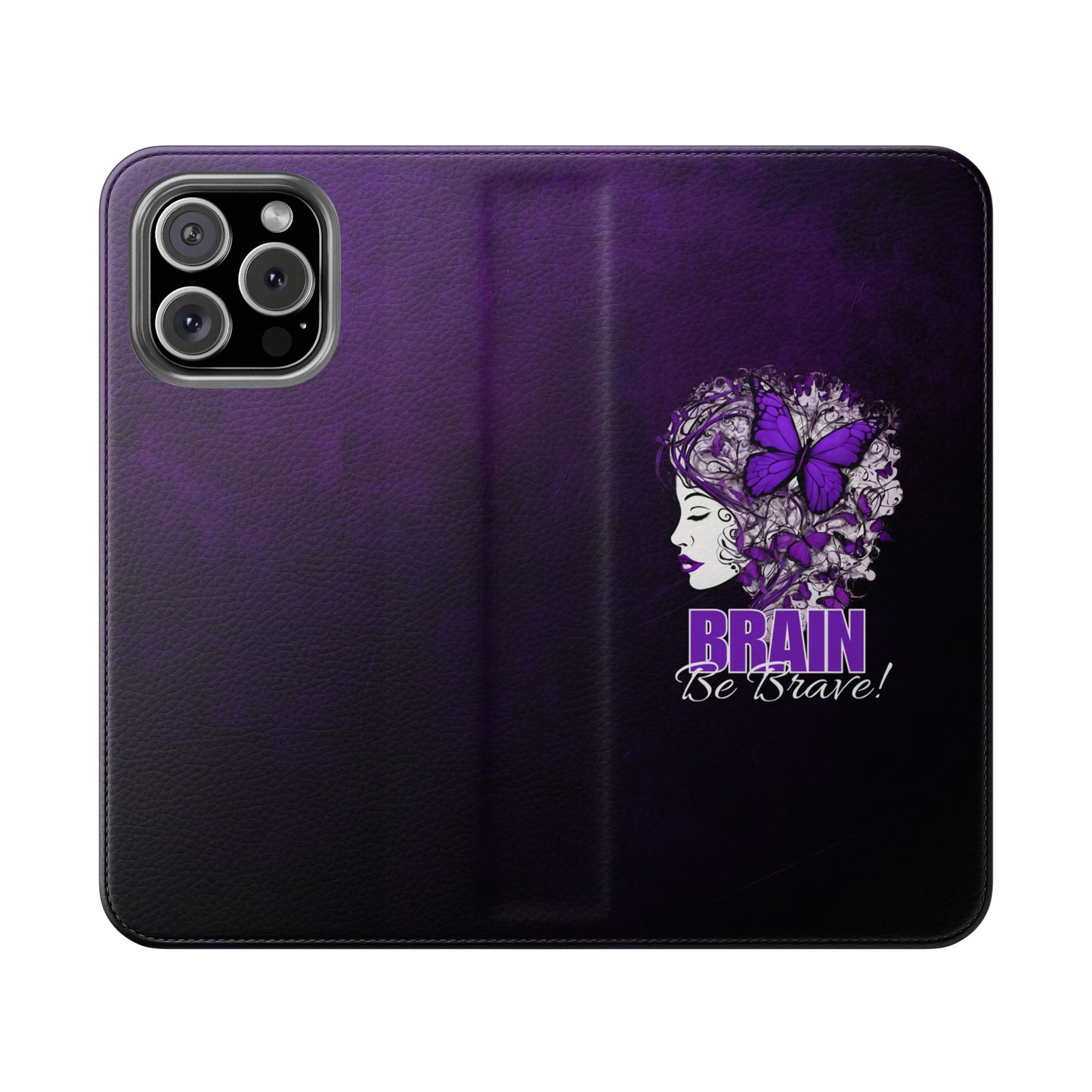 Brain Be Brave Flip Cases