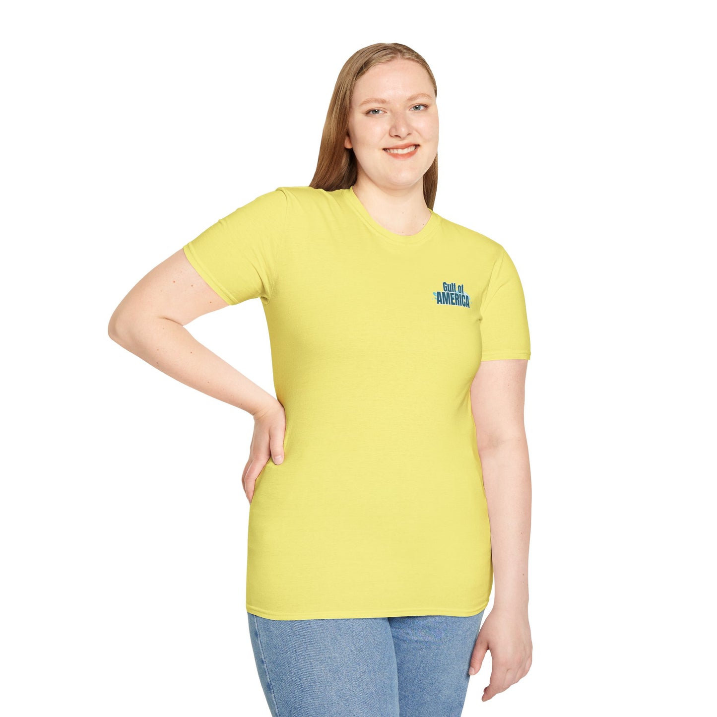 Unisex Softstyle T-Shirt - Gulf of America Design