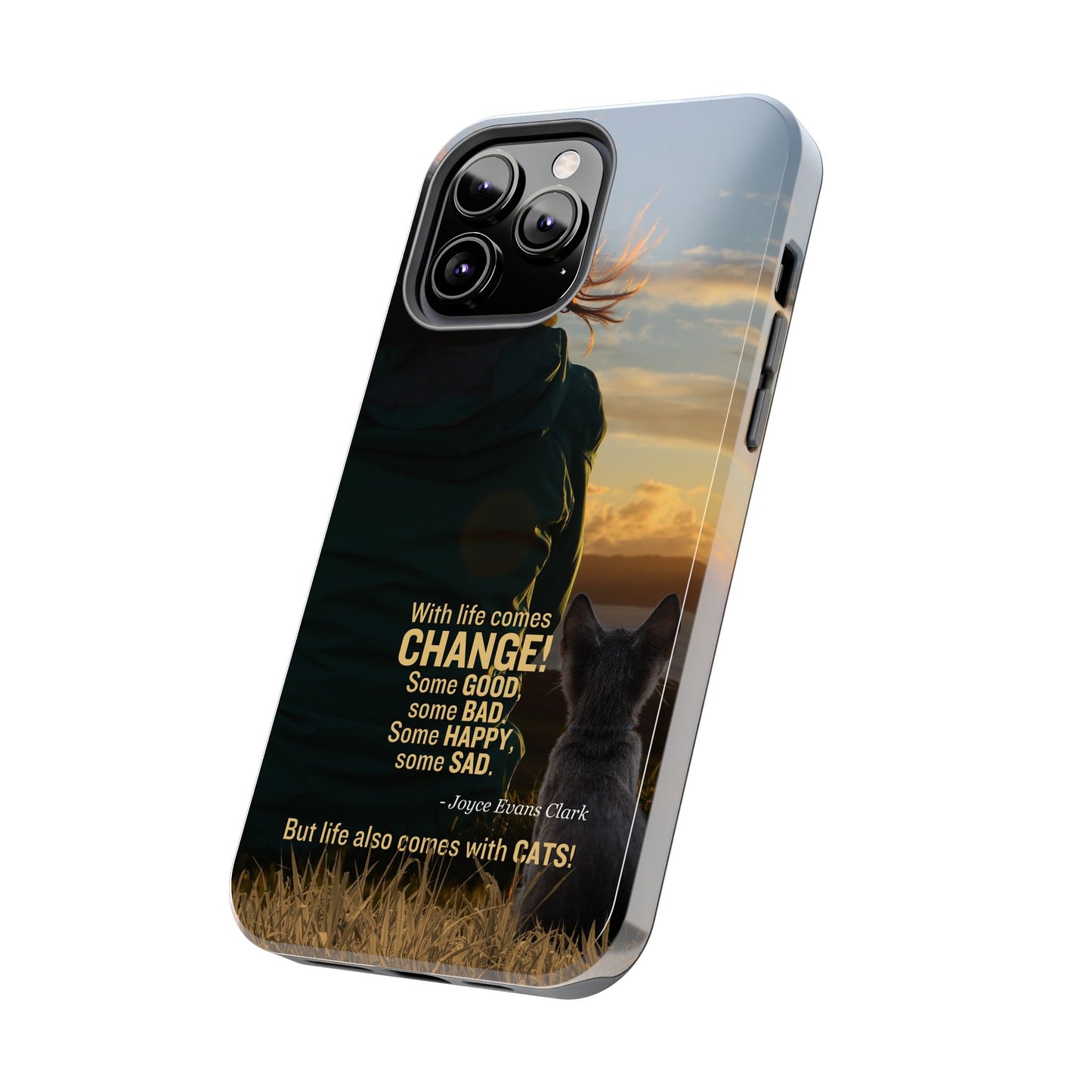 Life Comes with Cats Tough Phone Cases