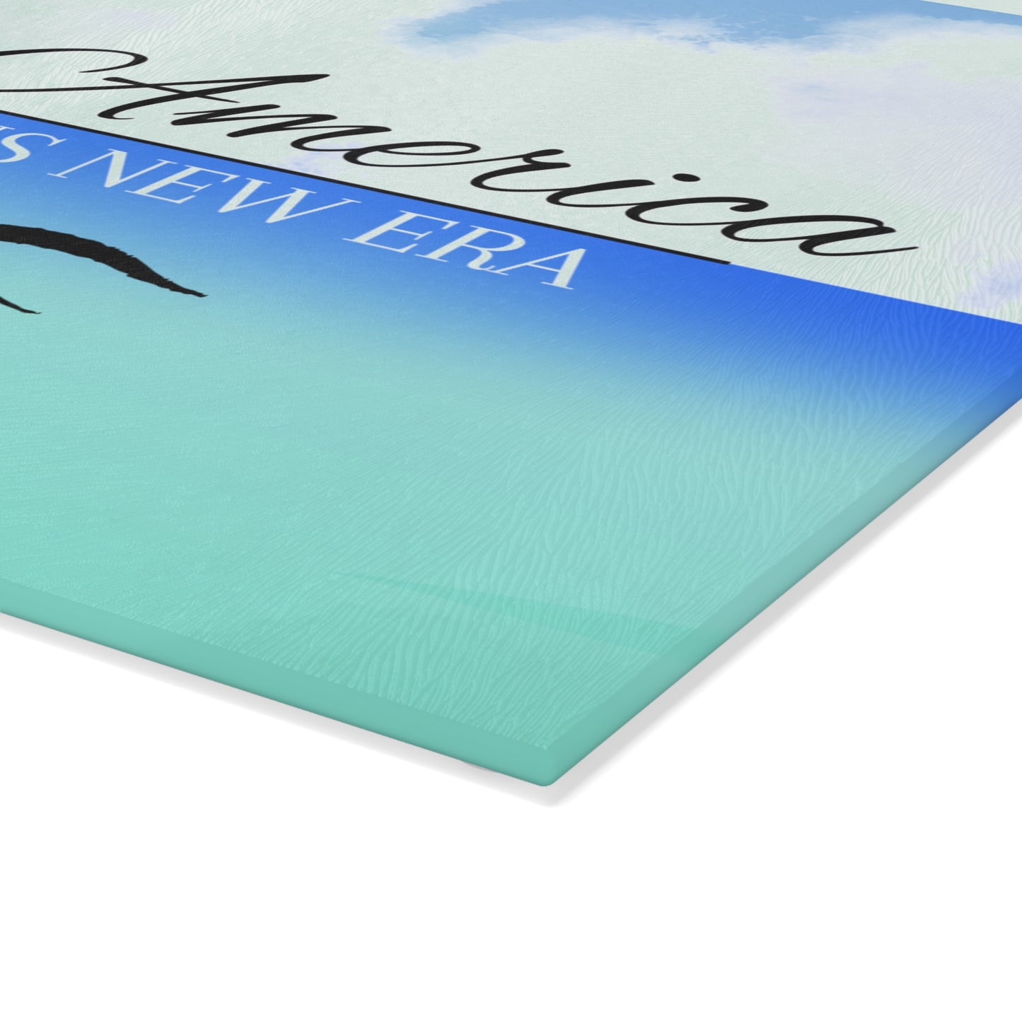 Gulf of America Tremendous New Age Glass Cutting Board