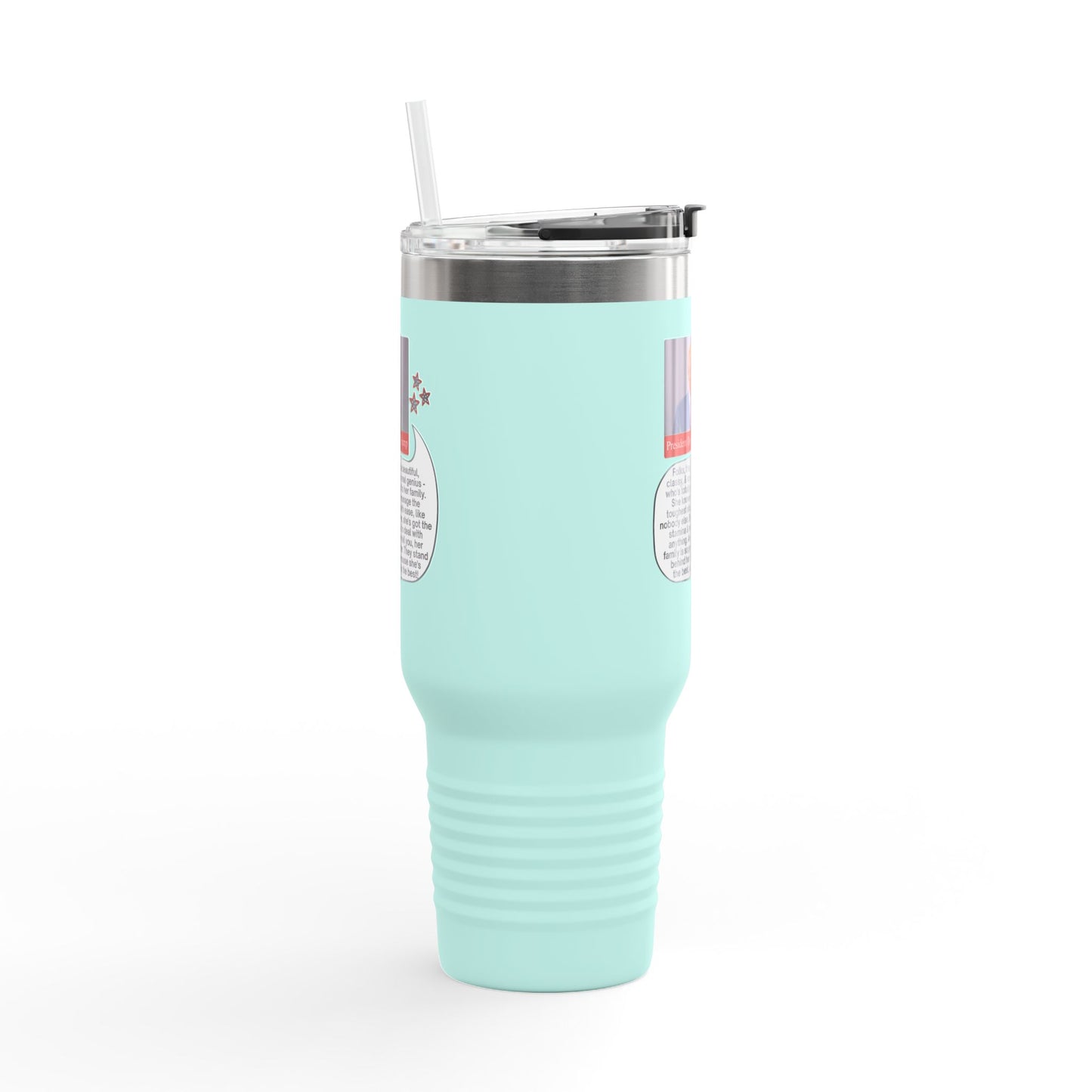 Mothers' Day Insulated Travel Mug - 40oz with Straw