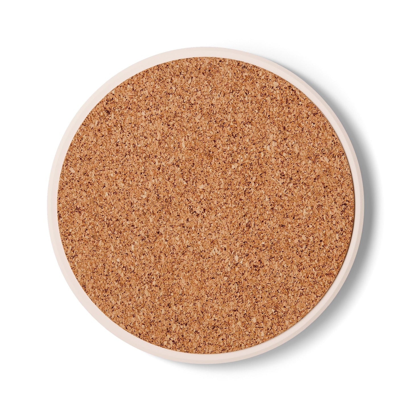 False Sign Ceramic Coaster Printify