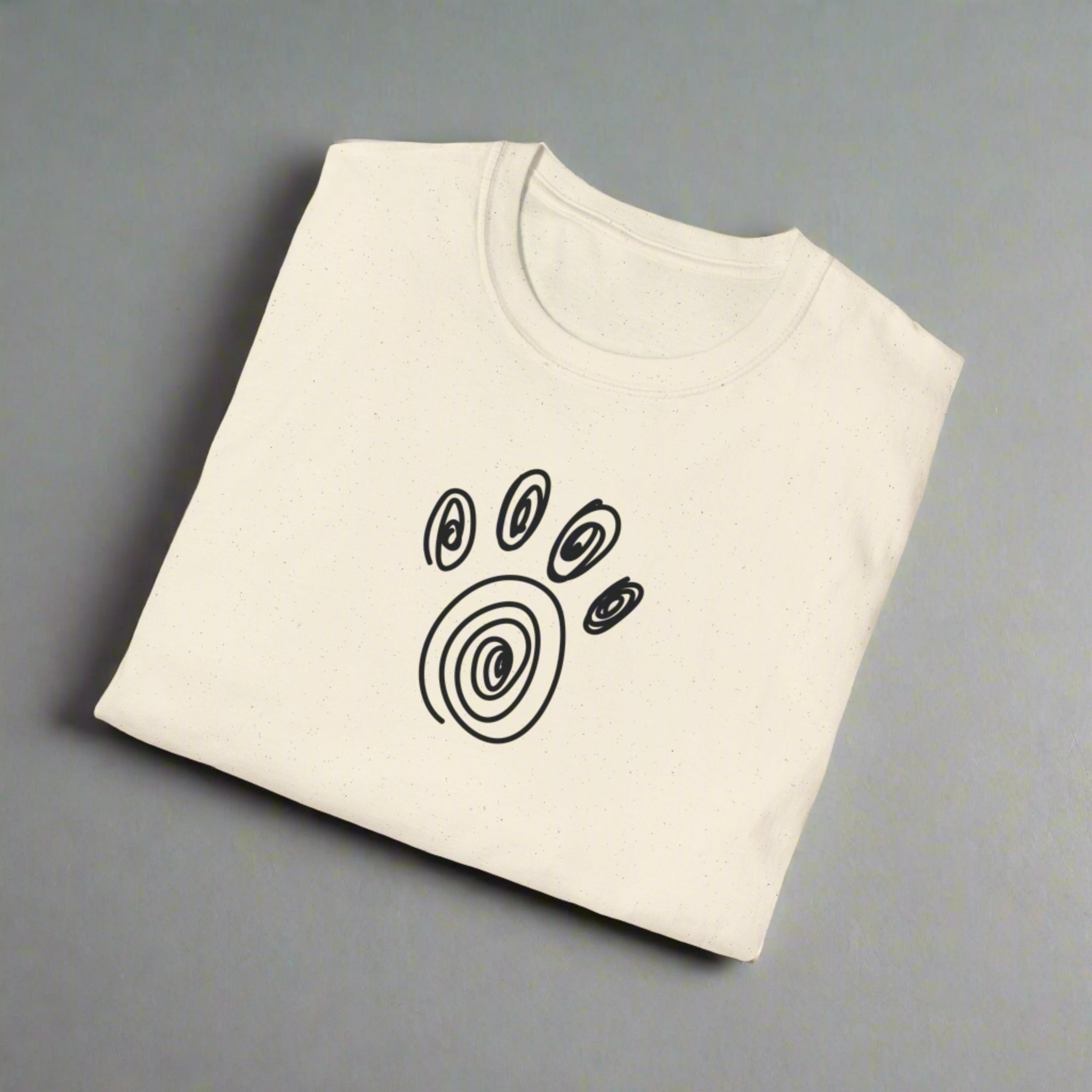 Scribble Paw Unisex Softstyle T-Shirt - EpiAl's Shop