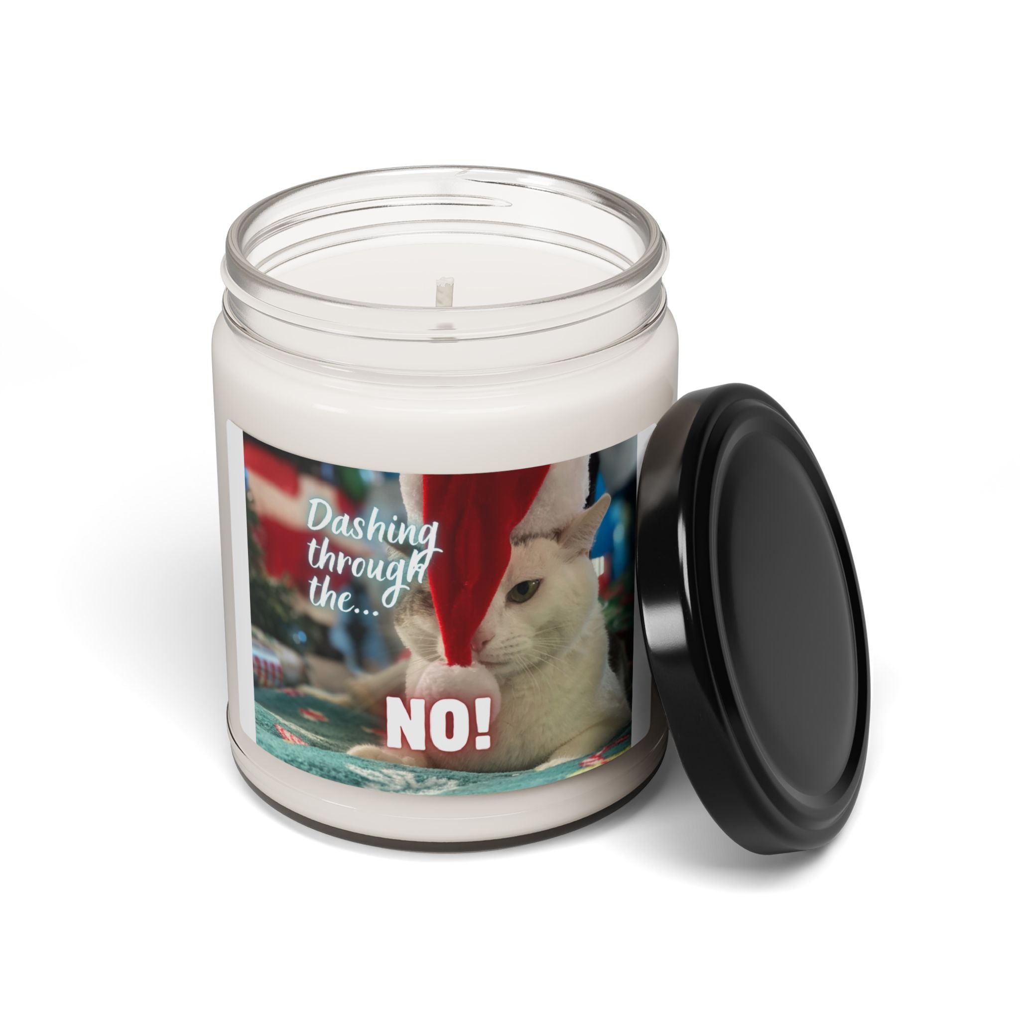 Photo depicting the Dashing Through the No Scented Soy Candle, 9oz from EpiAl's Shop.