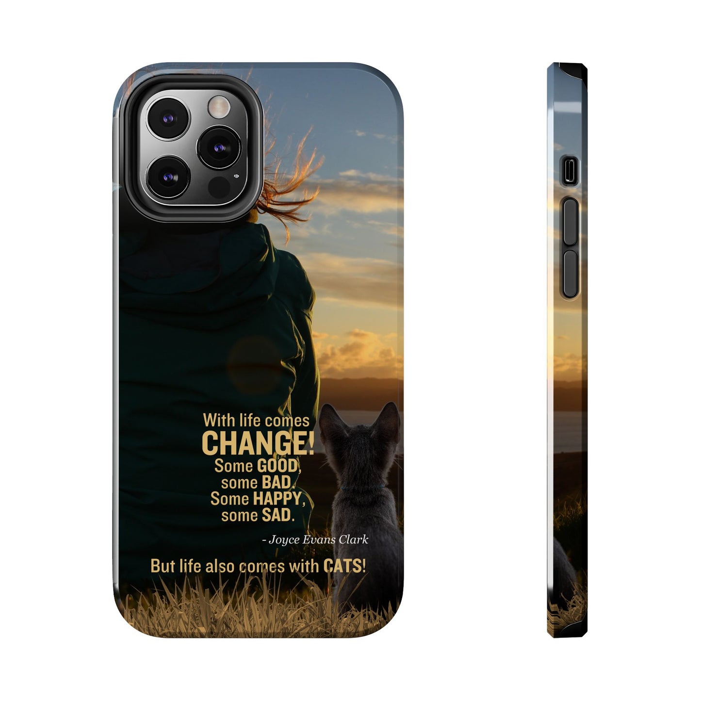 Life Comes with Cats Tough Phone Cases