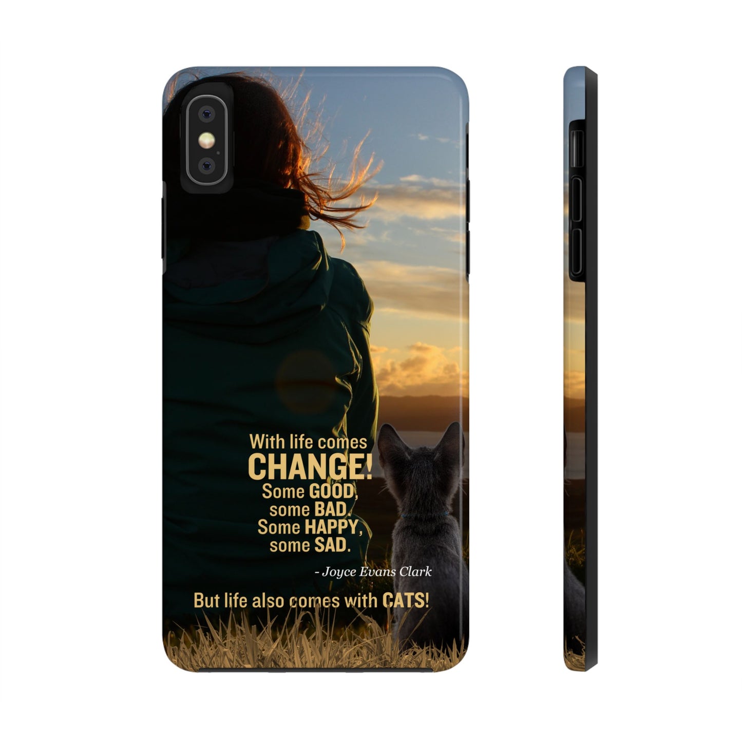 Life Comes with Cats Tough Phone Cases