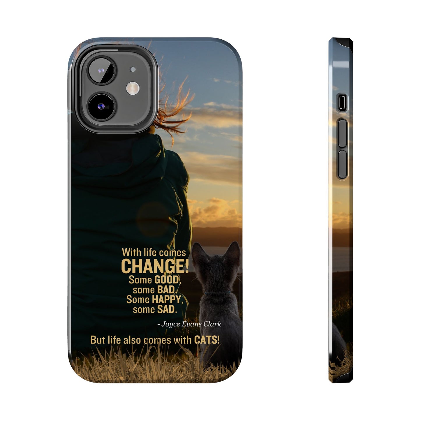 Life Comes with Cats Tough Phone Cases