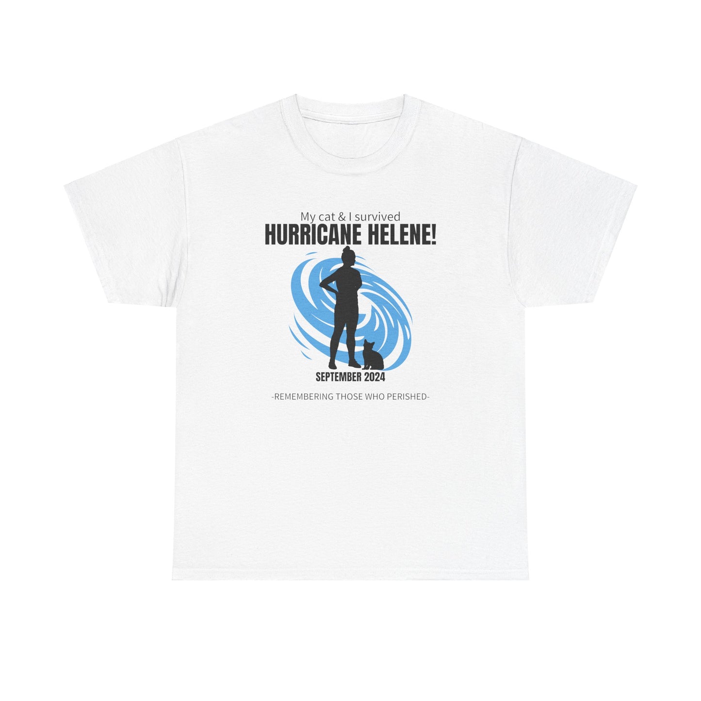 Hurricane Helene Survivor Unisex Heavy Cotton Tee