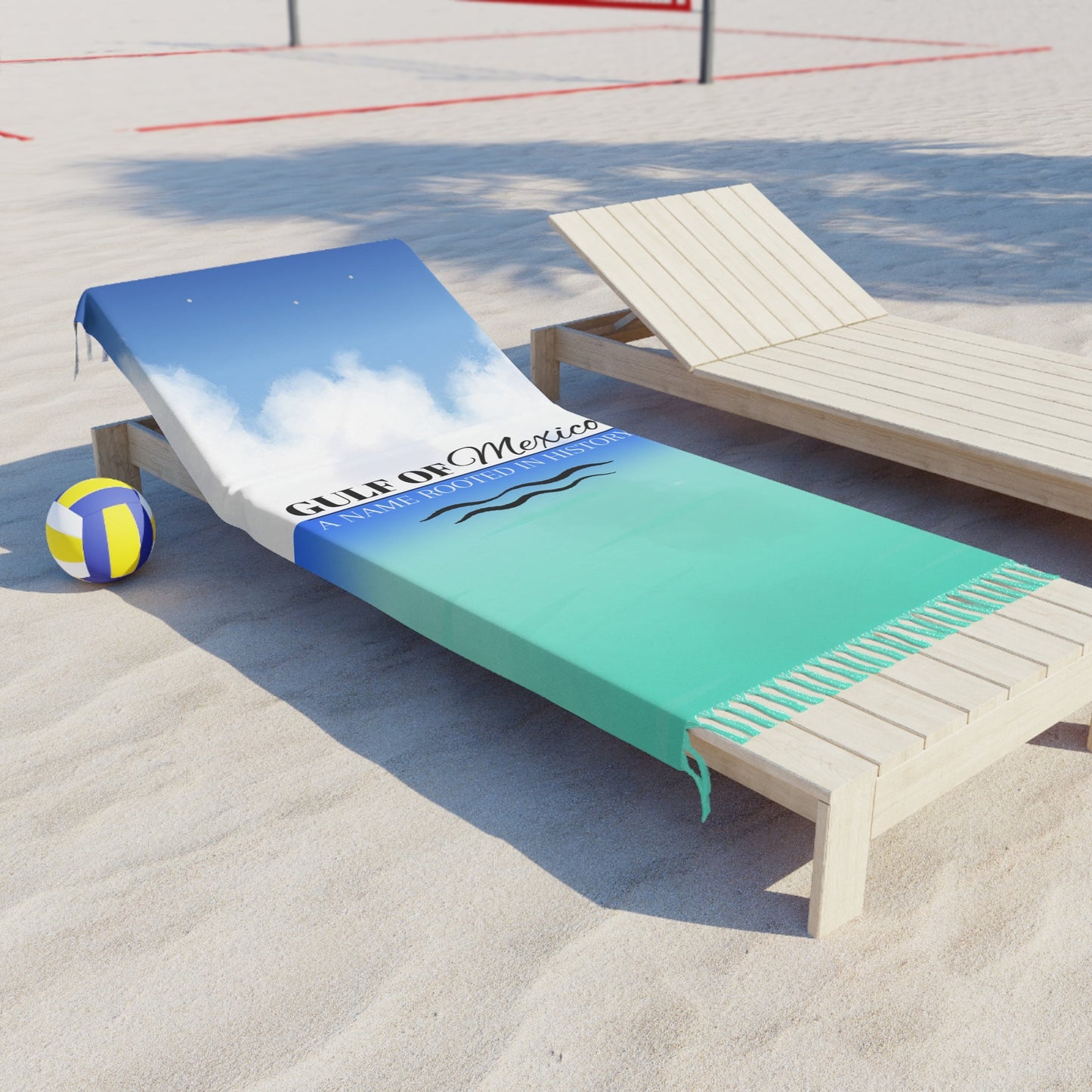 Gulf of Mexico Beach Cloth Printify