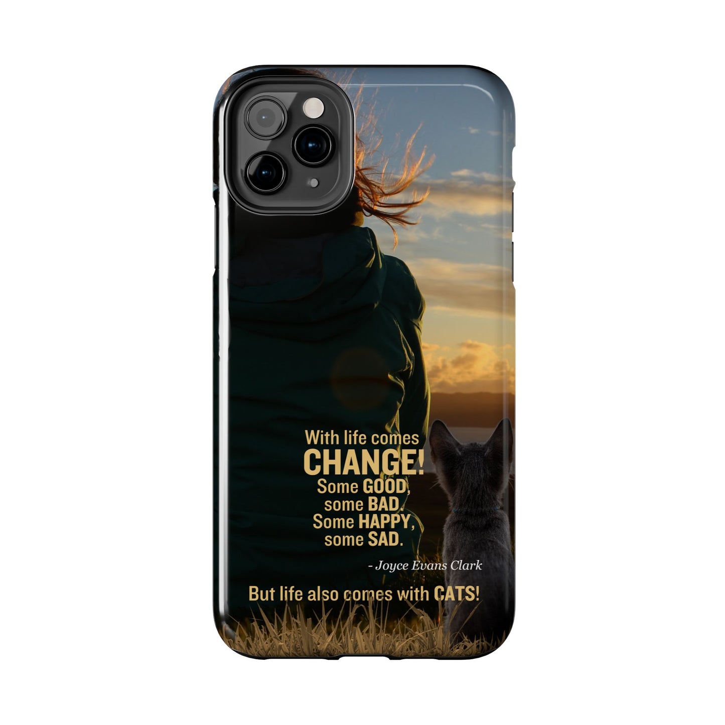 Life Comes with Cats Tough Phone Cases