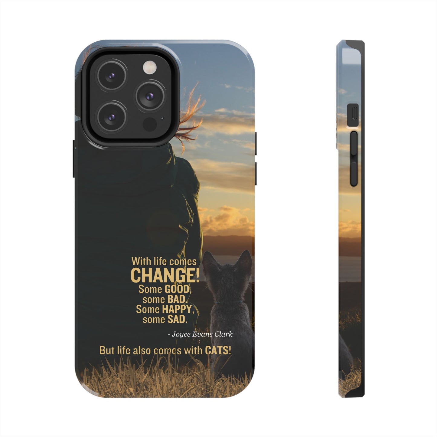 Life Comes with Cats Tough Phone Cases
