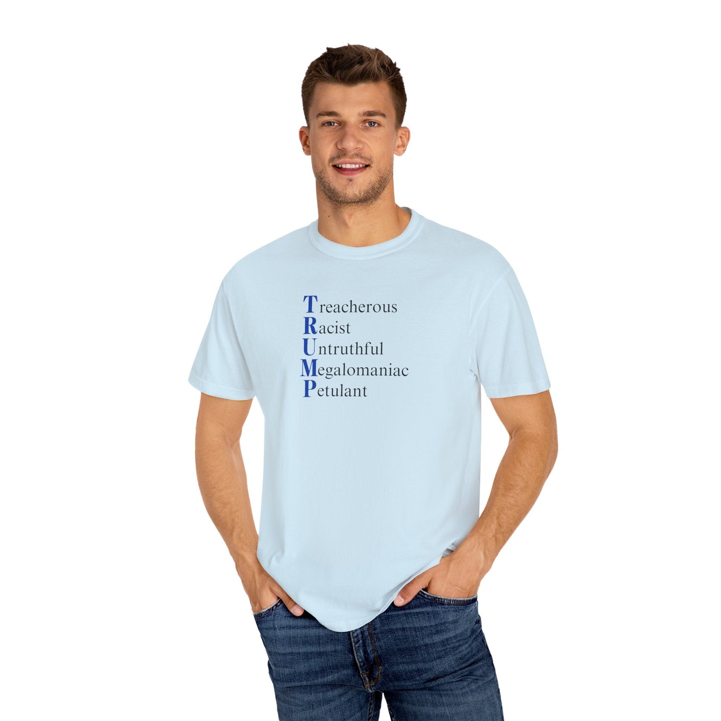 Unisex Patriotic T-Shirt - Anti-Trump Tee Printify