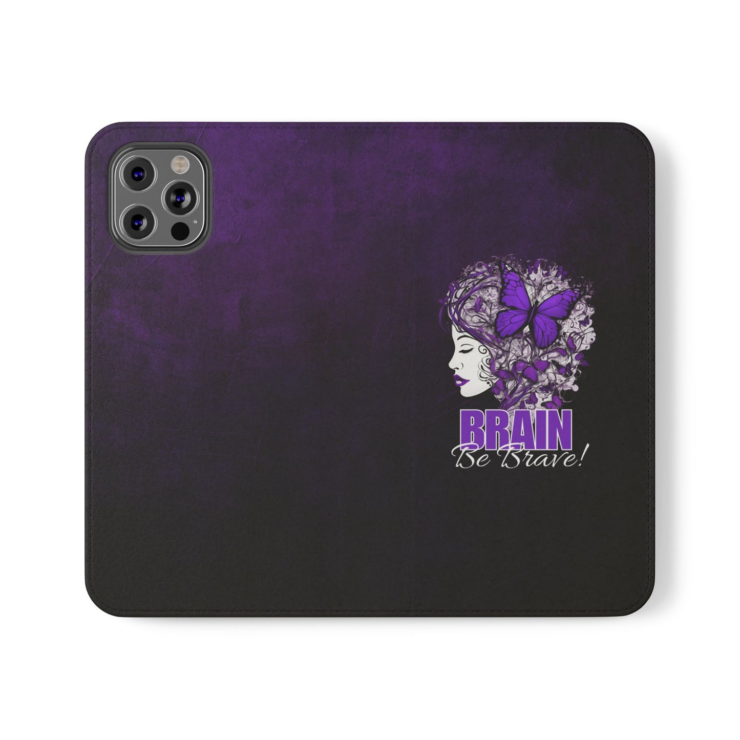 Brain Be Brave Flip Cases