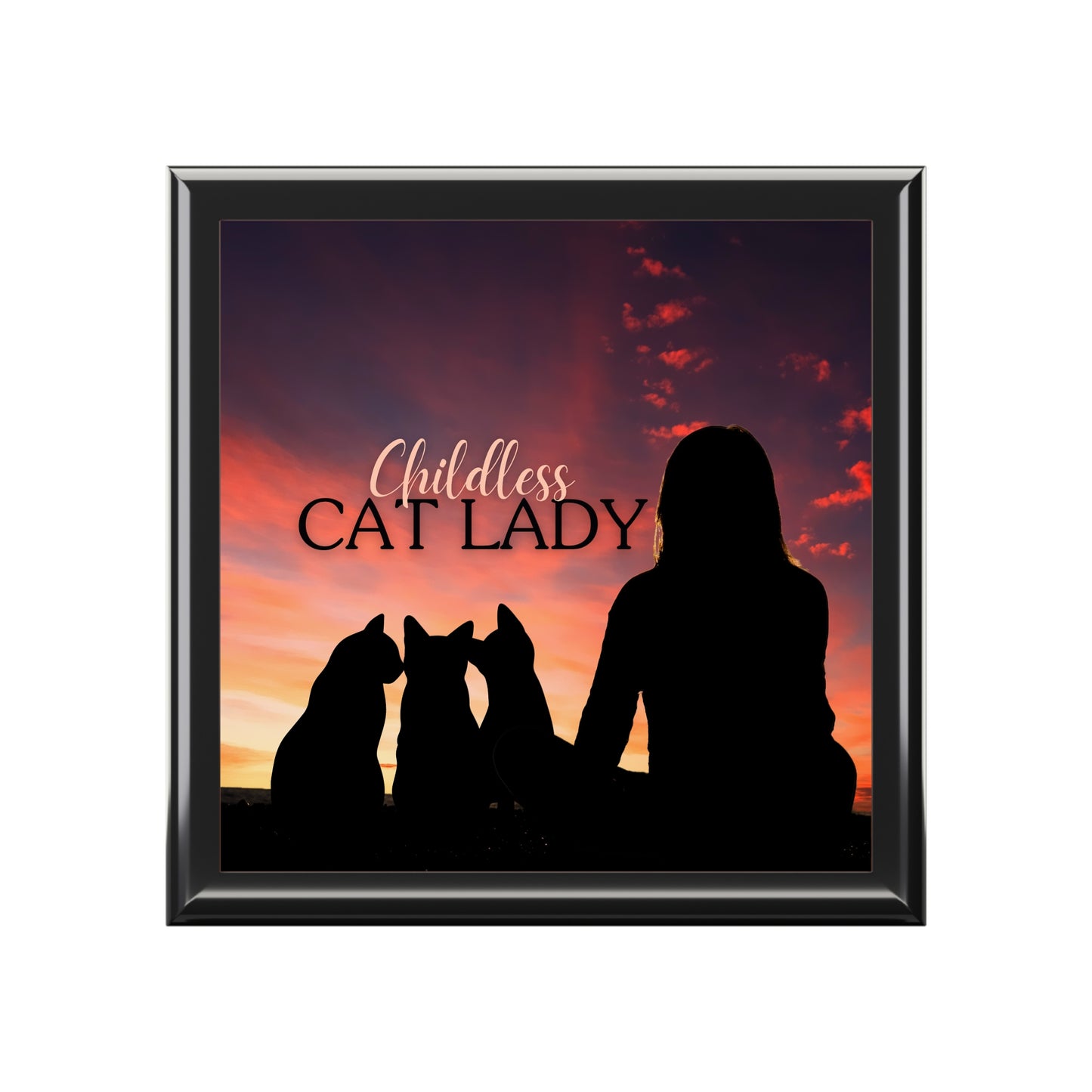 Childless Cat Lady Jewelry Box