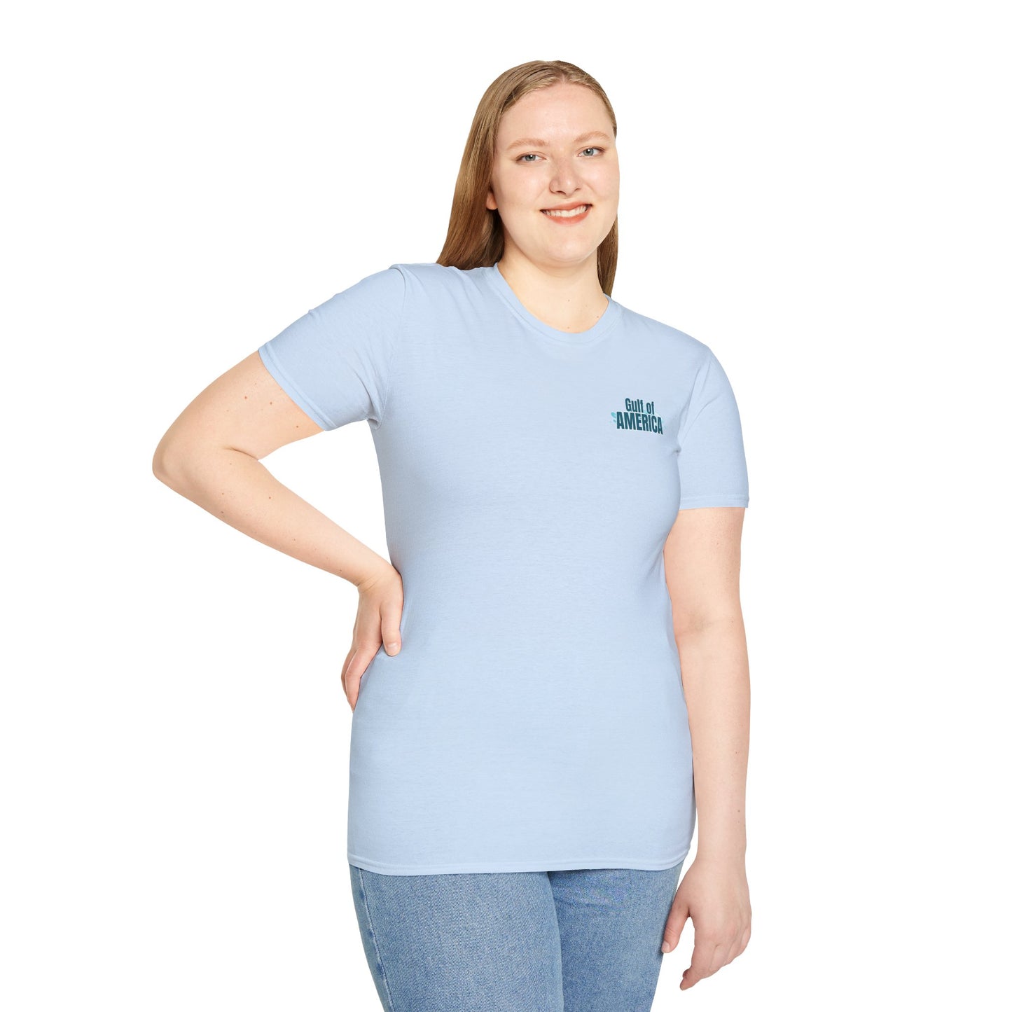 Unisex Softstyle T-Shirt - Gulf of America Design