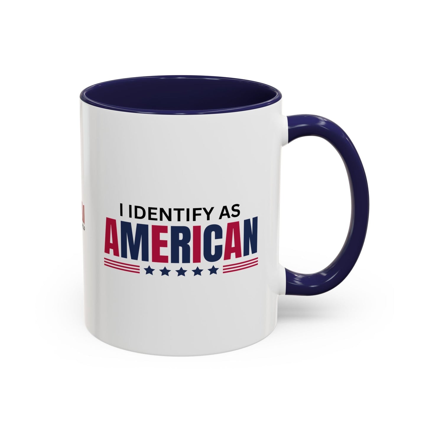 I Identify as American Accent Coffee Mug - 11 oz & 15 oz Printify