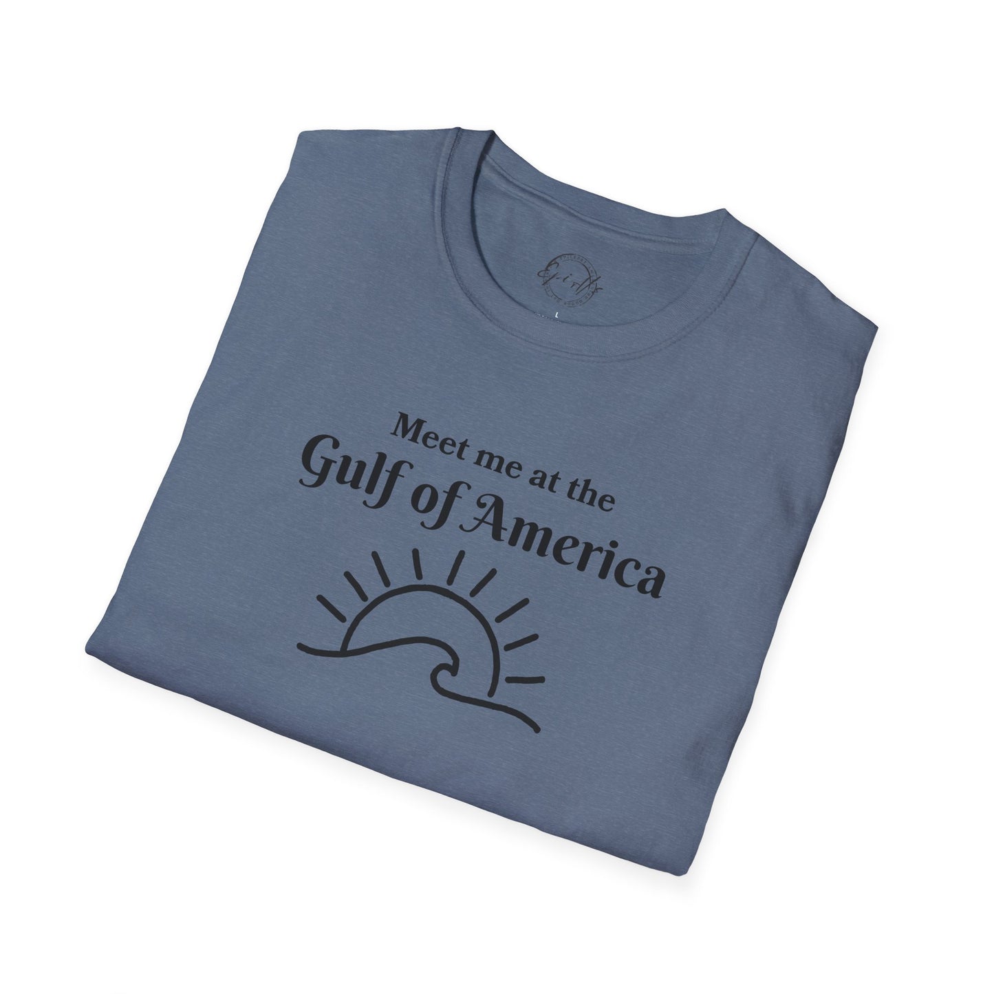 Meet Me at the Gulf of America Graphic T-Shirt - Perfect for Beach Lovers