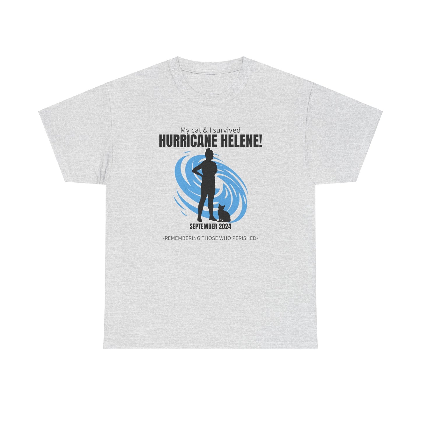 Hurricane Helene Survivor Unisex Heavy Cotton Tee