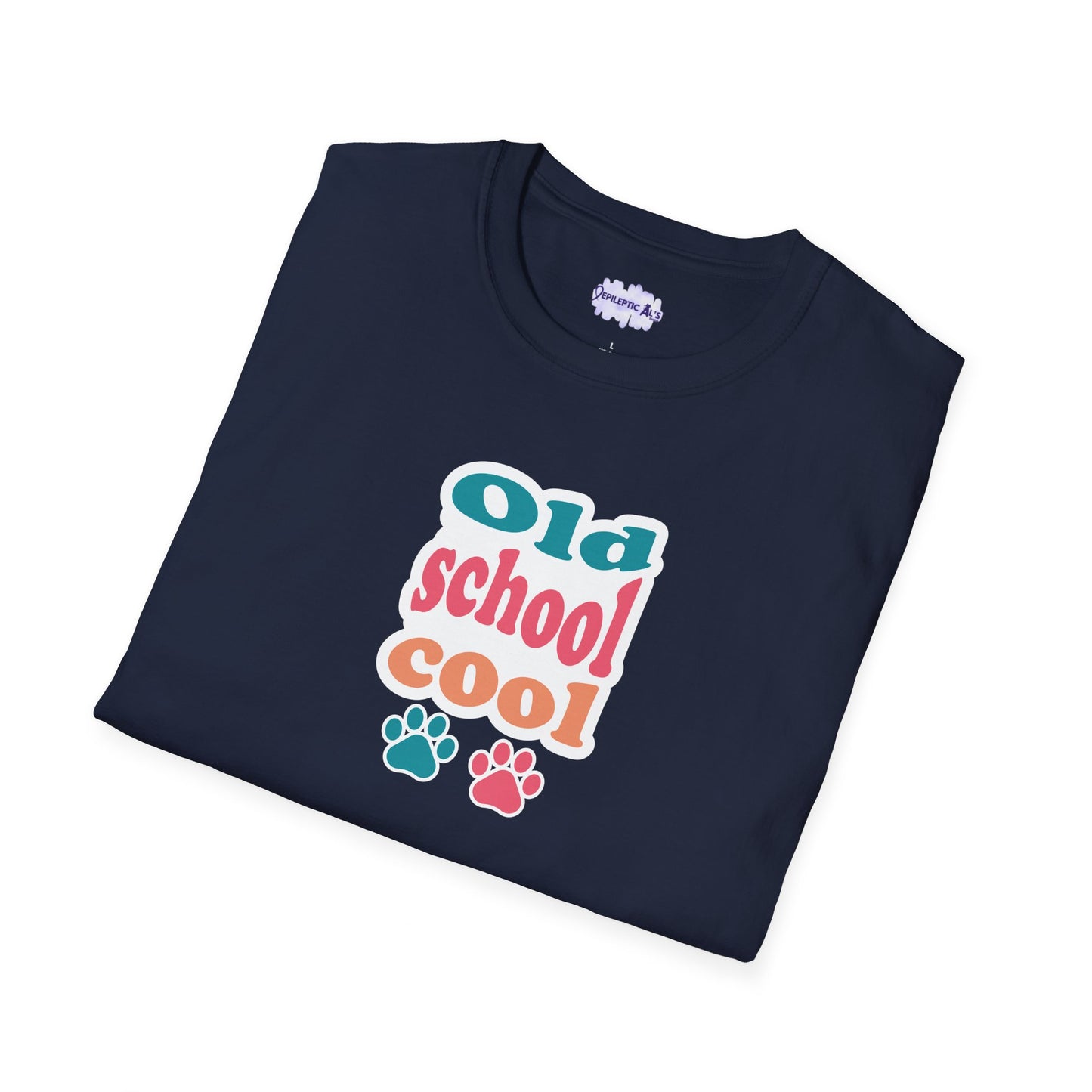 Old School Cool Unisex Softstyle T - Shirt - T - Shirt - Epileptic Al’s Shop