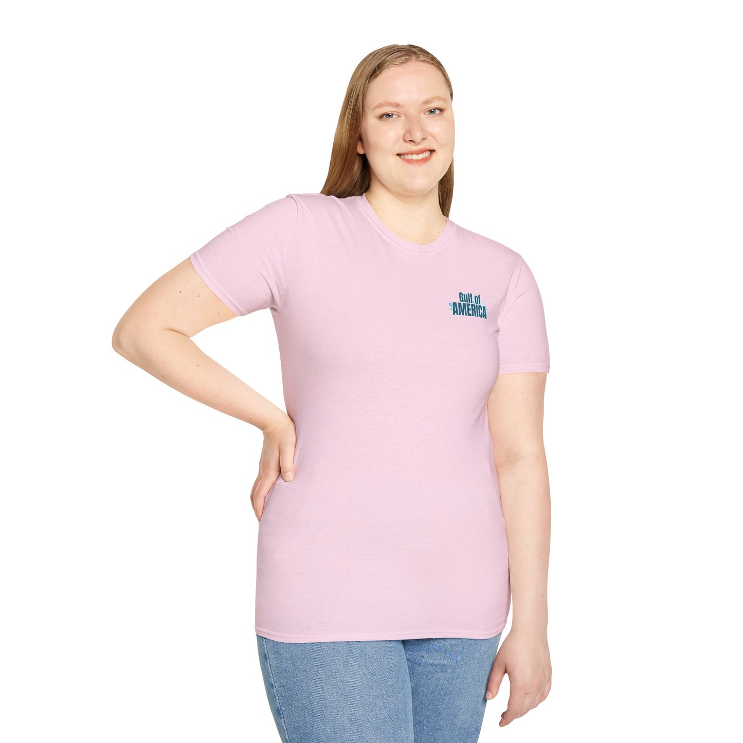 Unisex Softstyle T-Shirt - Gulf of America Design