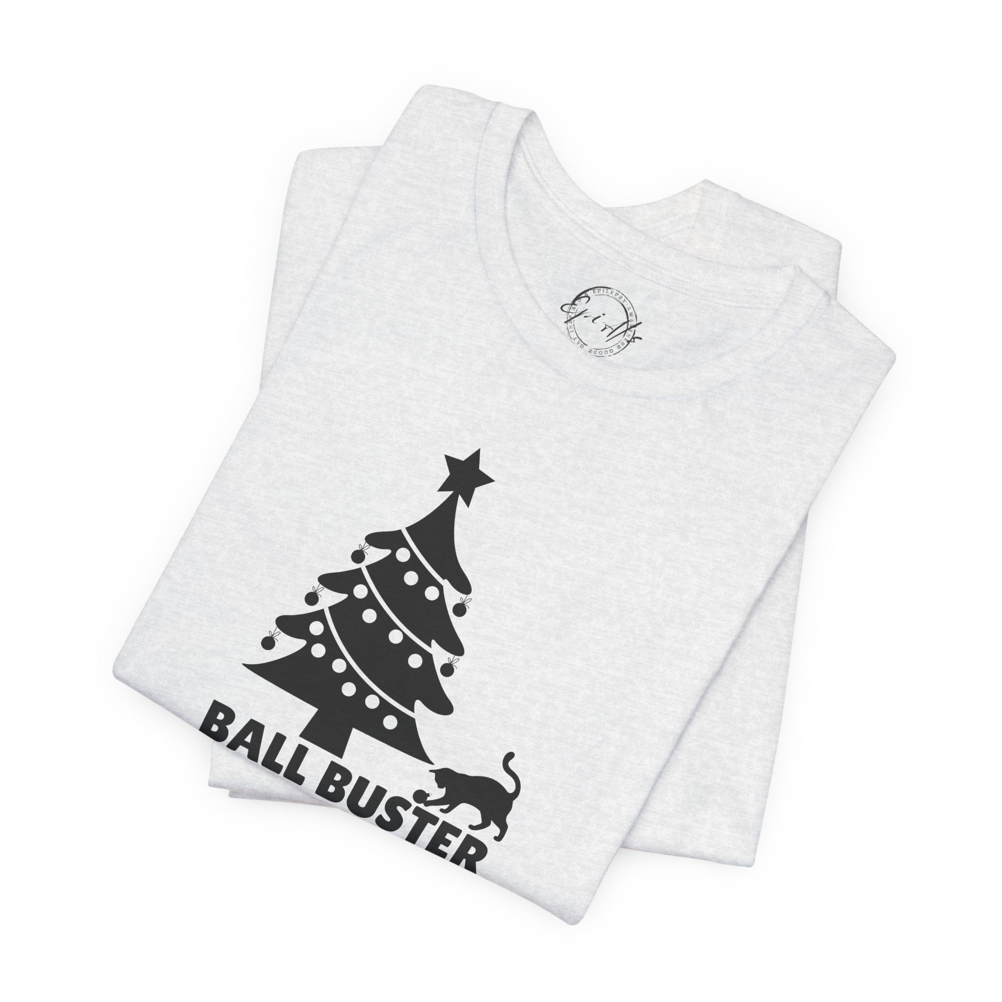 Photo depicting the Ball Buster Unisex Jersey Short Sleeve Tee from EpiAl's Shop.