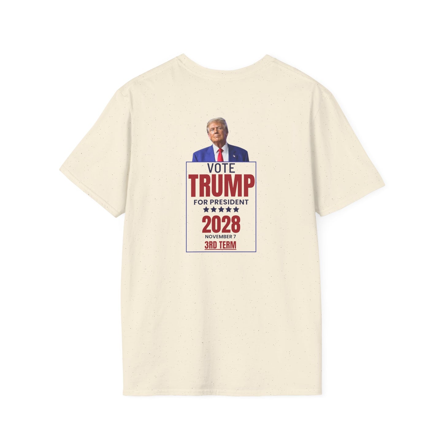 Trump 2028 Unisex Softstyle T-Shirt - Trump for President