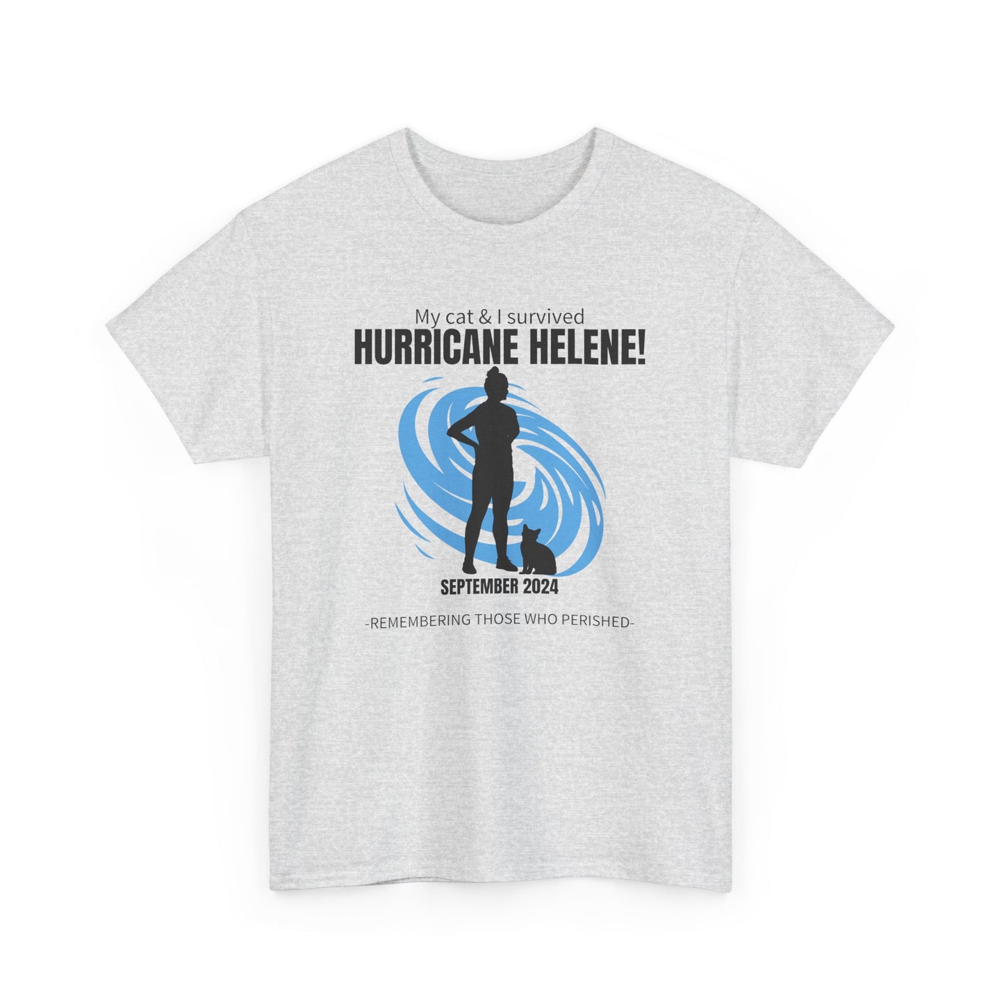 Hurricane Helene Survivor Unisex Heavy Cotton Tee
