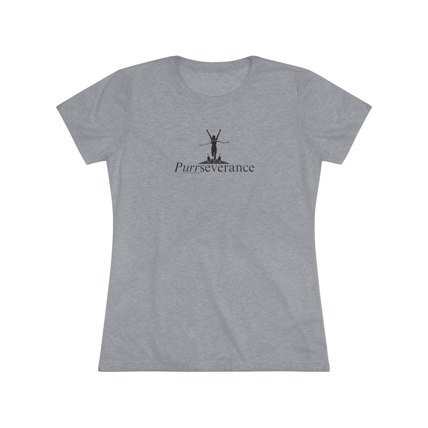 Purrseverance Women's Triblend Tee