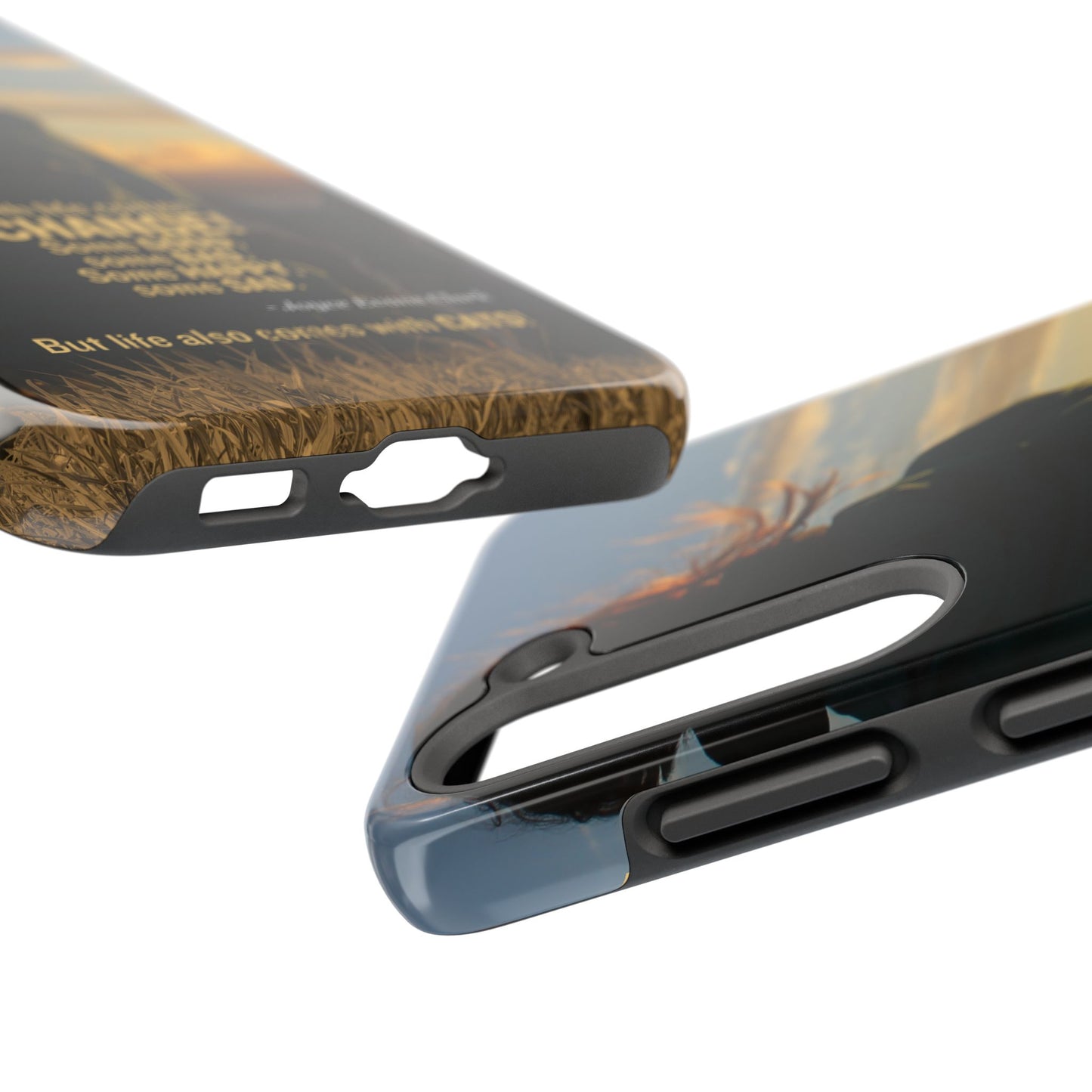 Life Comes with Cats Tough Phone Cases