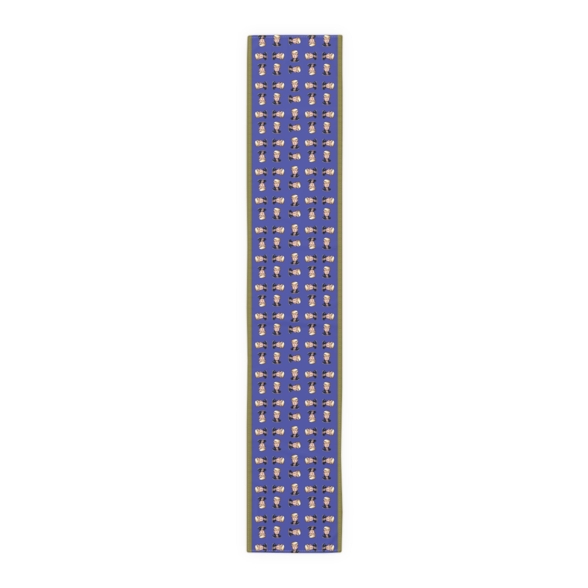 Vibrant Trump Face Table Runner