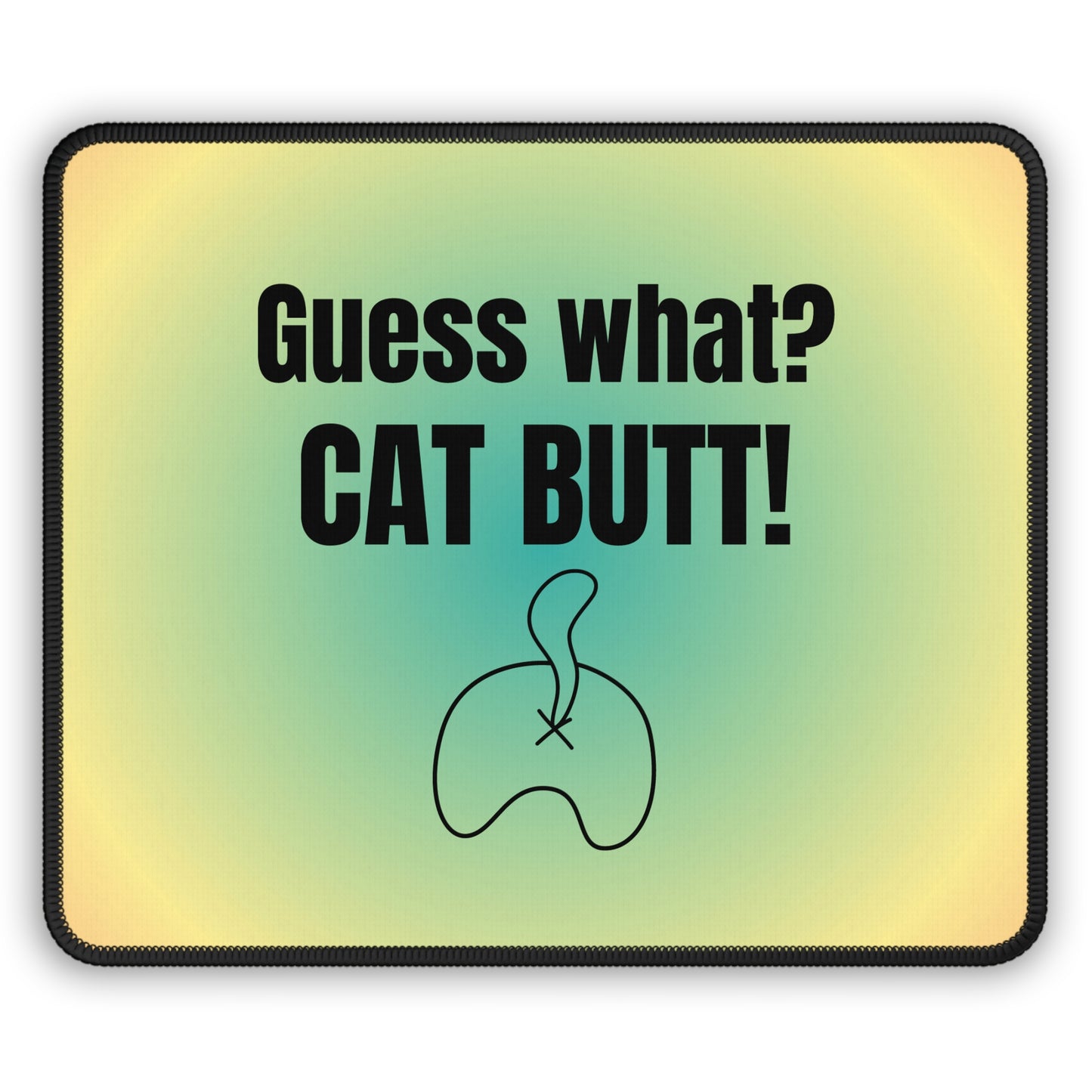 Cat Butt Gaming Mouse Pad