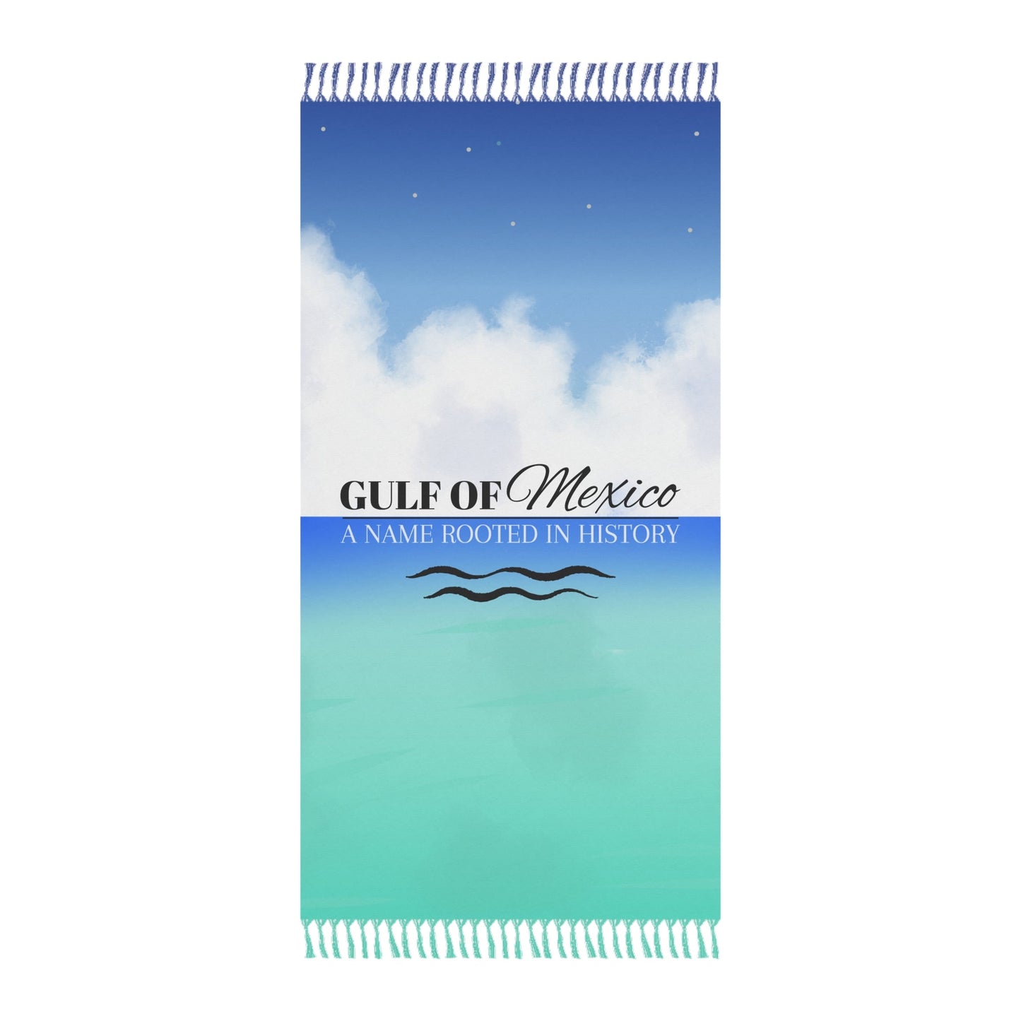 Gulf of Mexico Beach Cloth Printify