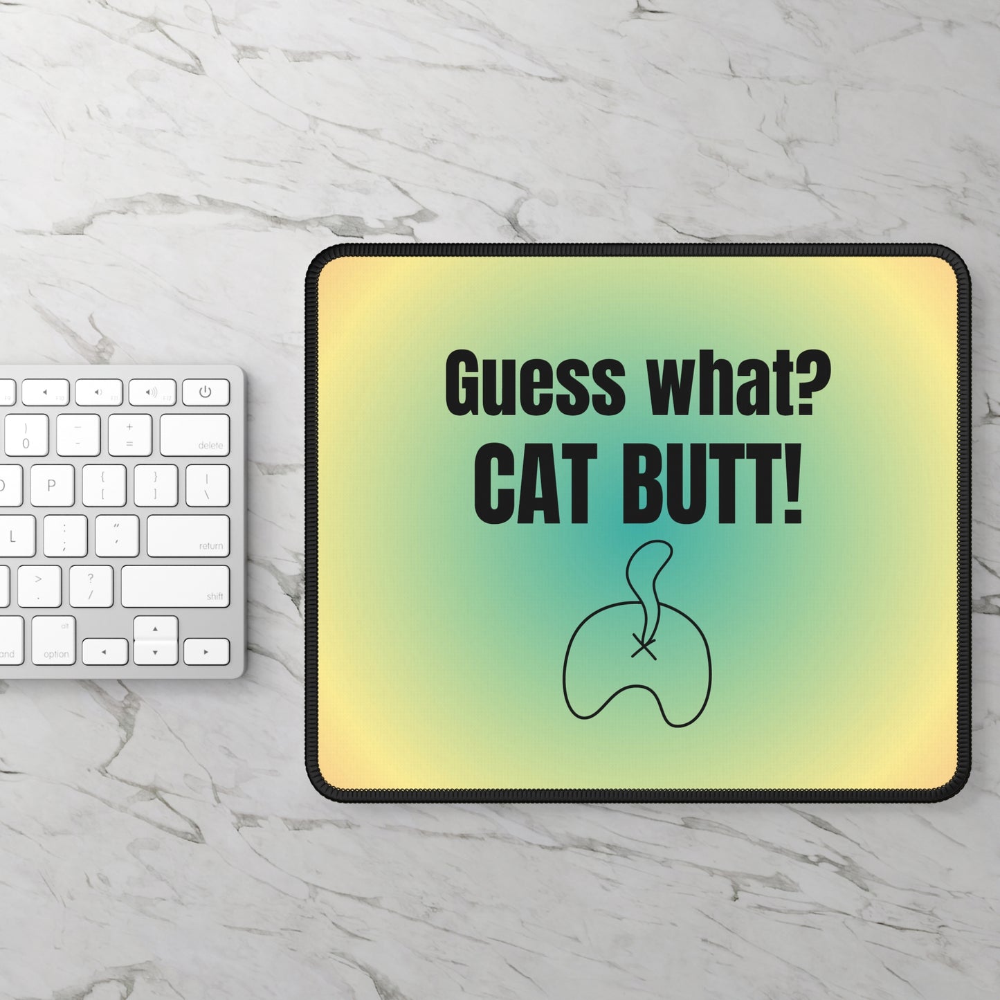 Cat Butt Gaming Mouse Pad