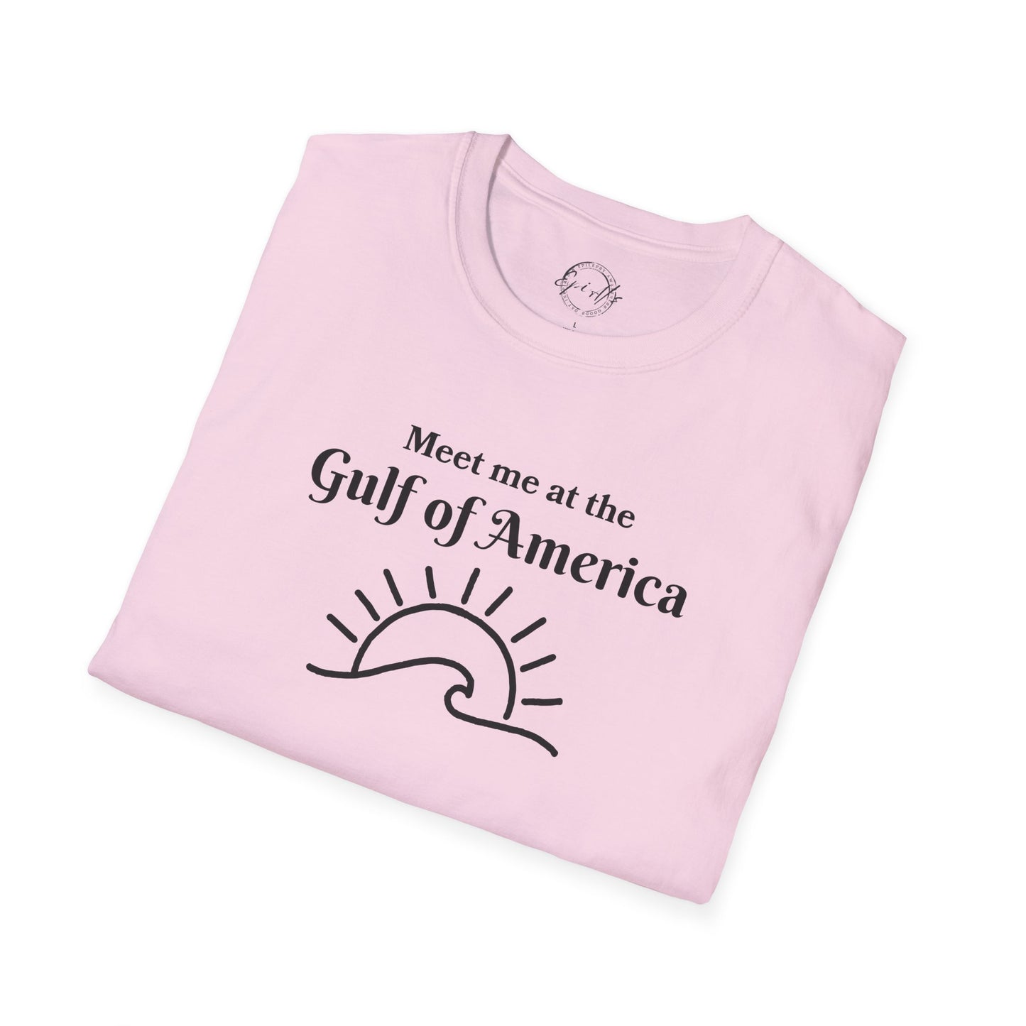 Meet Me at the Gulf of America Graphic T-Shirt - Perfect for Beach Lovers