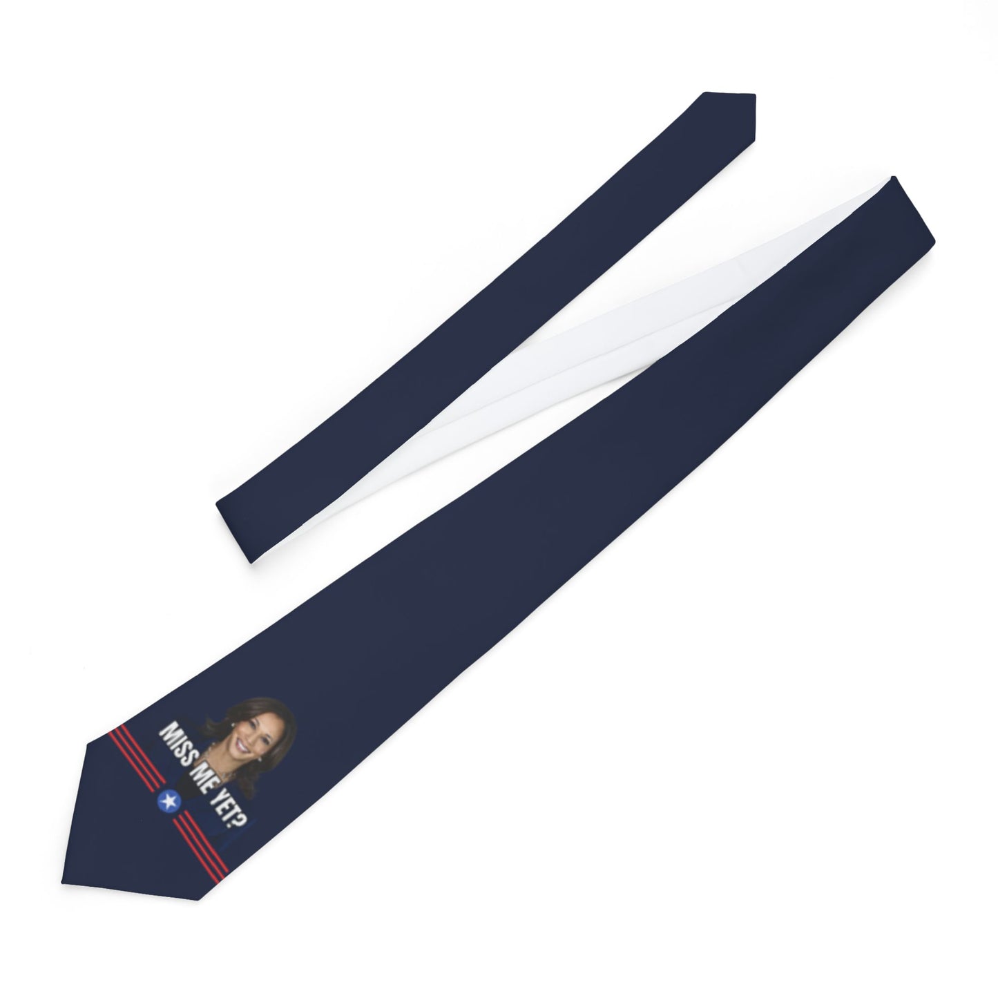 Funny Political Necktie - "Miss Me Yet?" Statement Tie