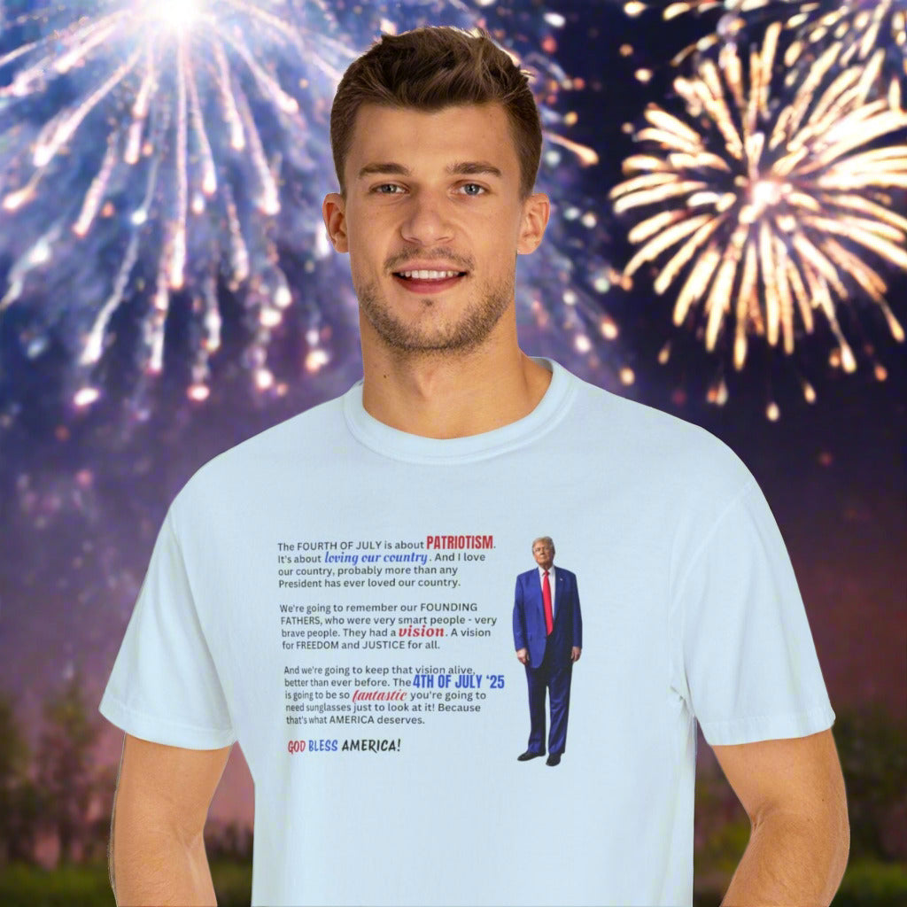 Trump 2025 4th of July Unisex T-Shirt