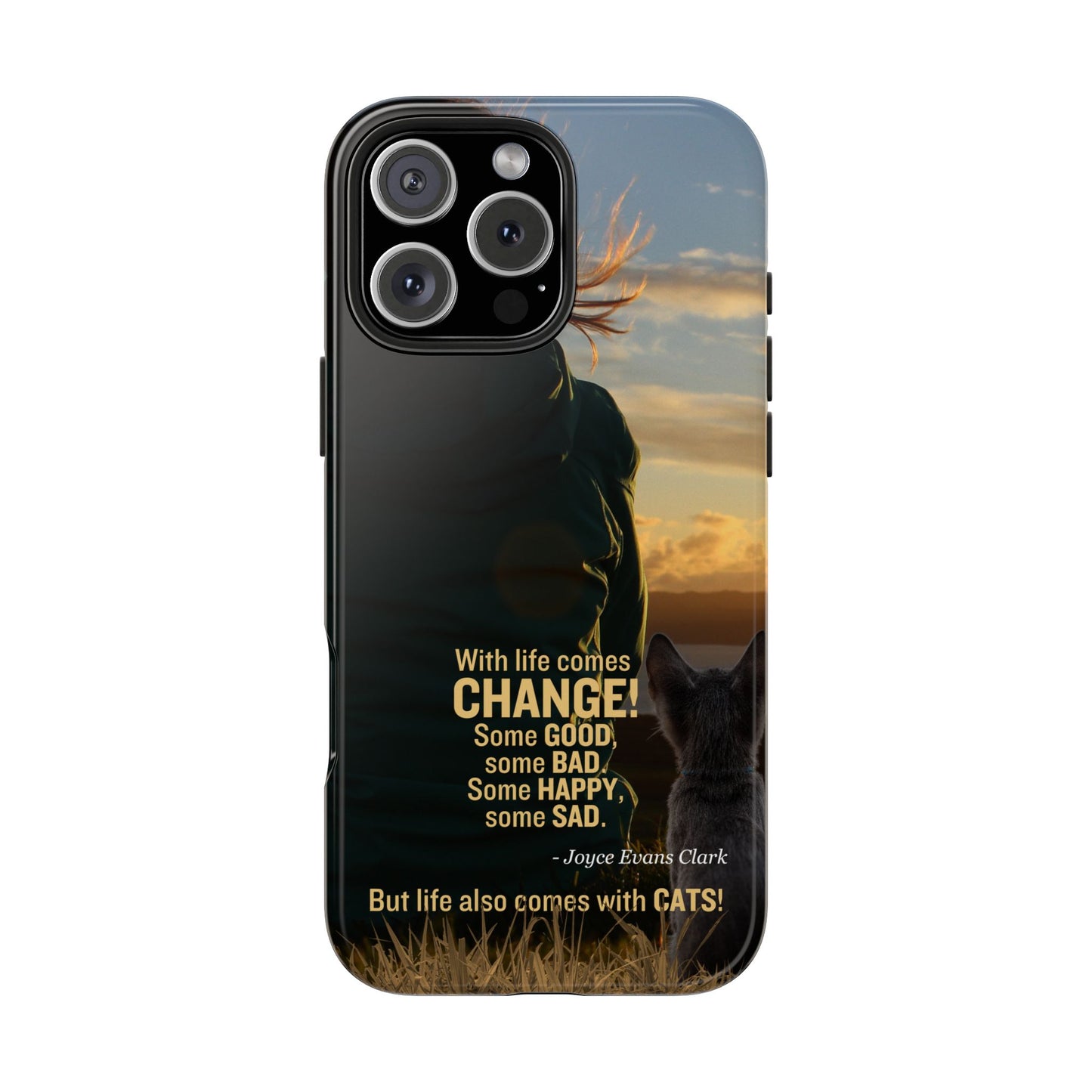 Life Comes with Cats Tough Phone Cases